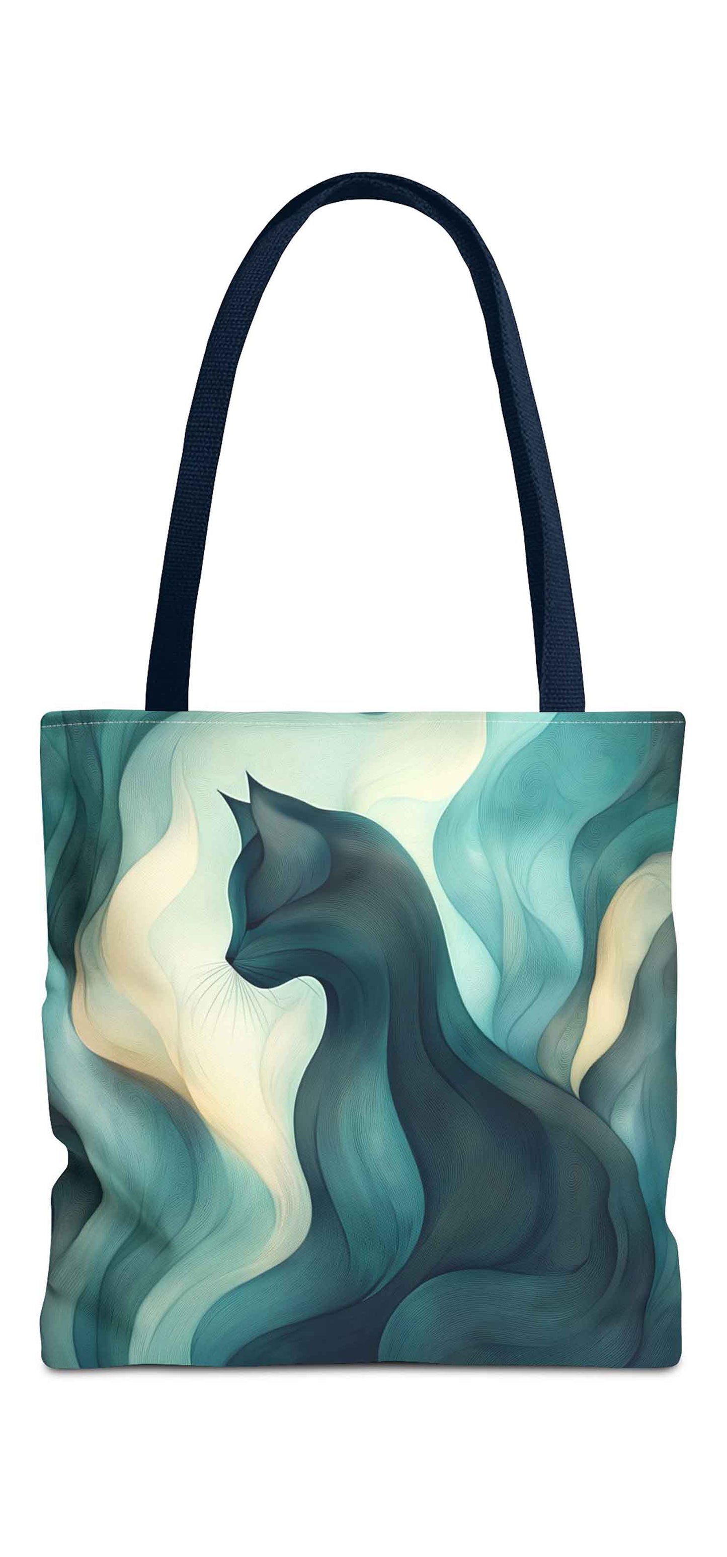 Abstract Cat Art Tote Bag