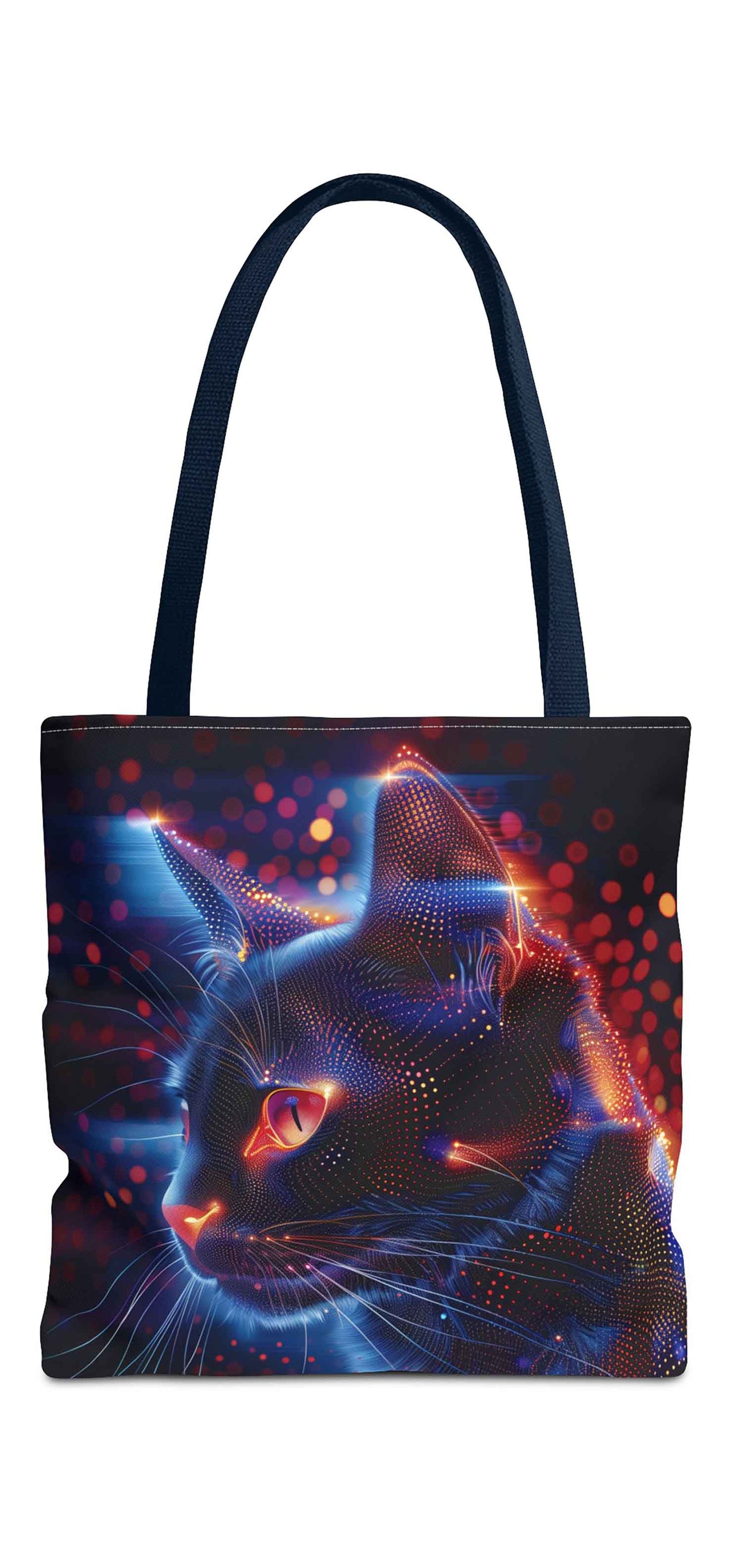 Cyber Vision Cat Tote Bag