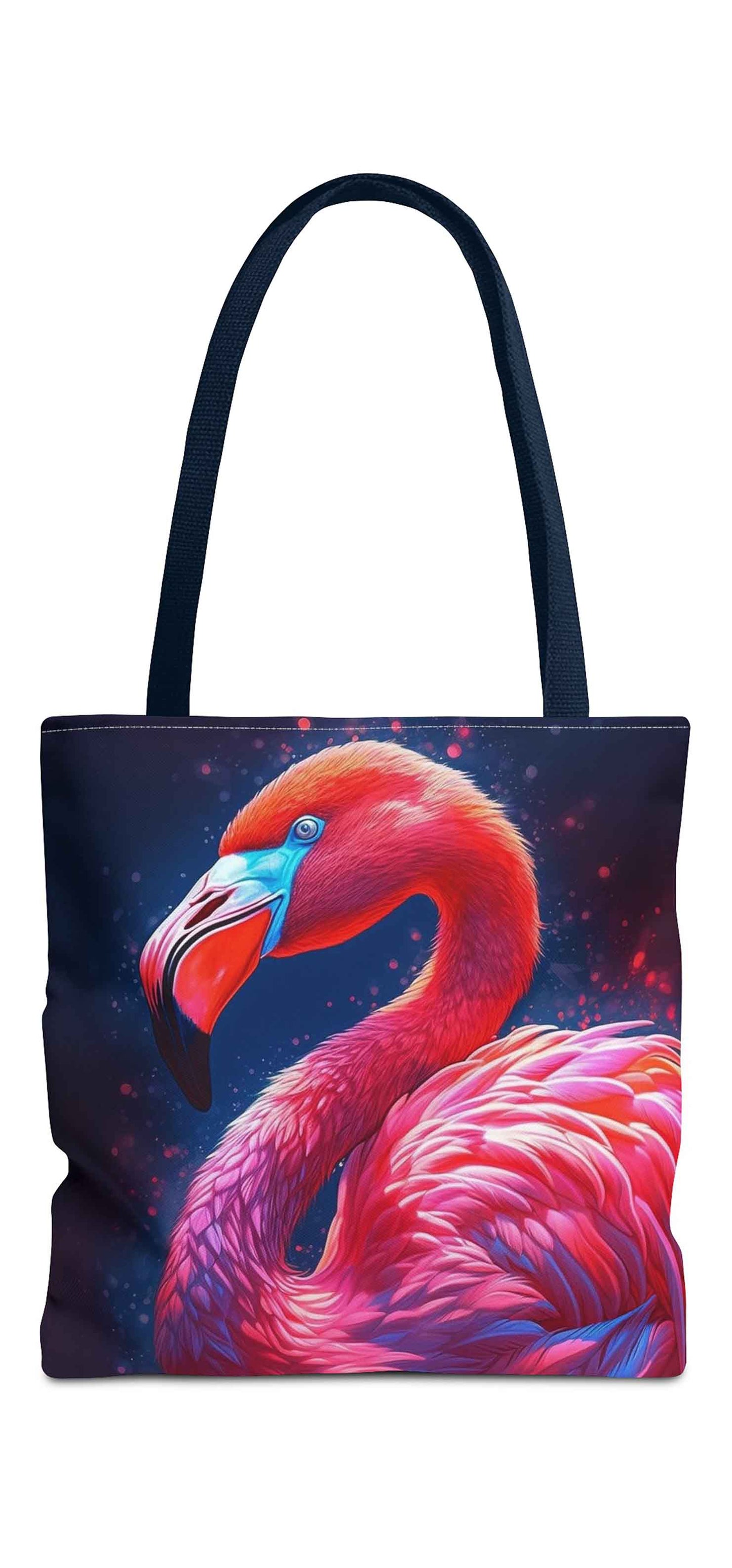 Luminous Elegance Flamingo Tote Bag