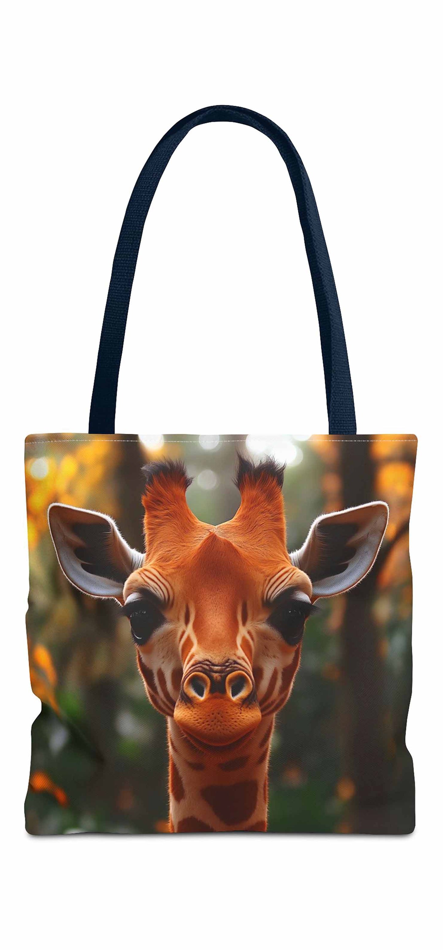 Curious Giraffe Tote Bag