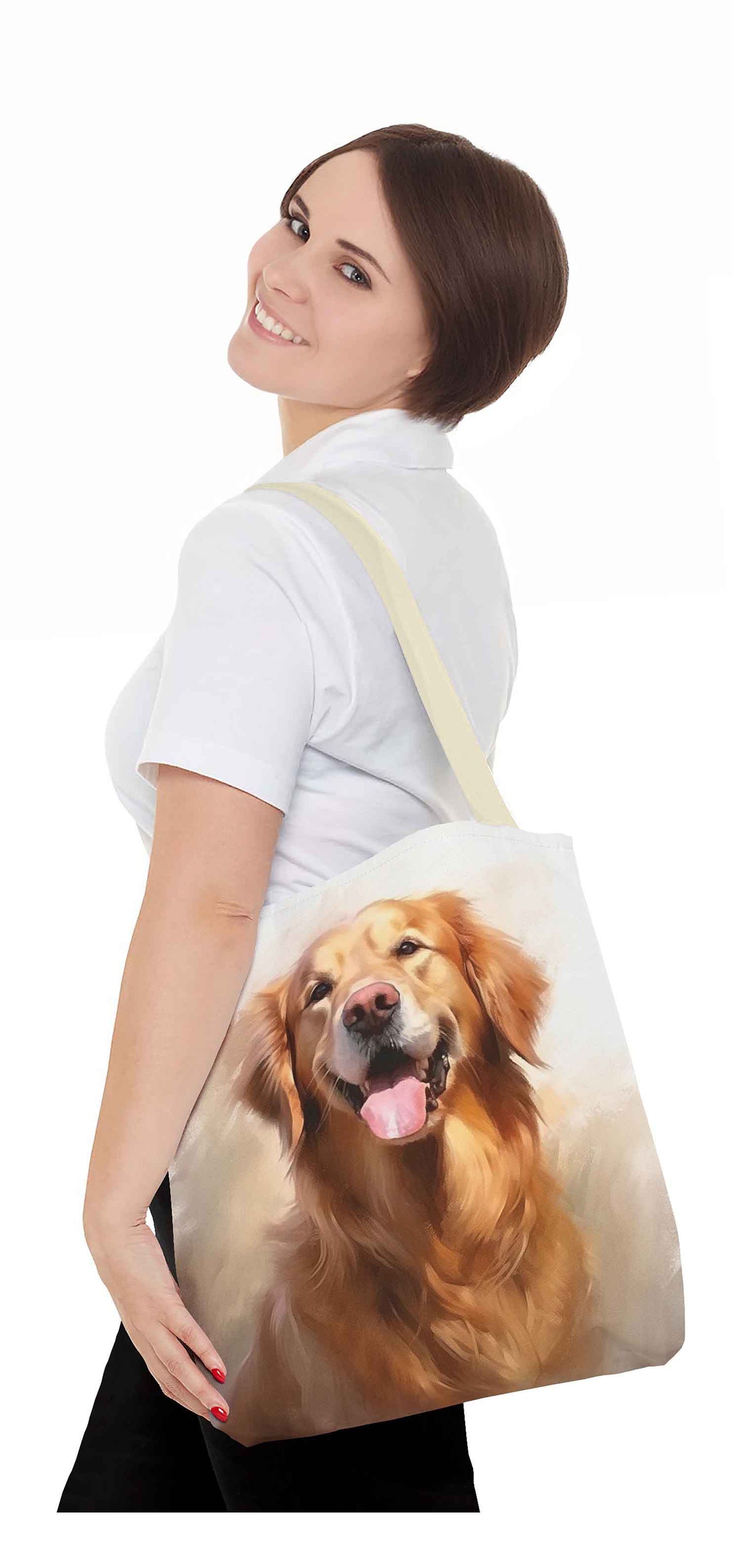 Golden Retriever Tote Bag