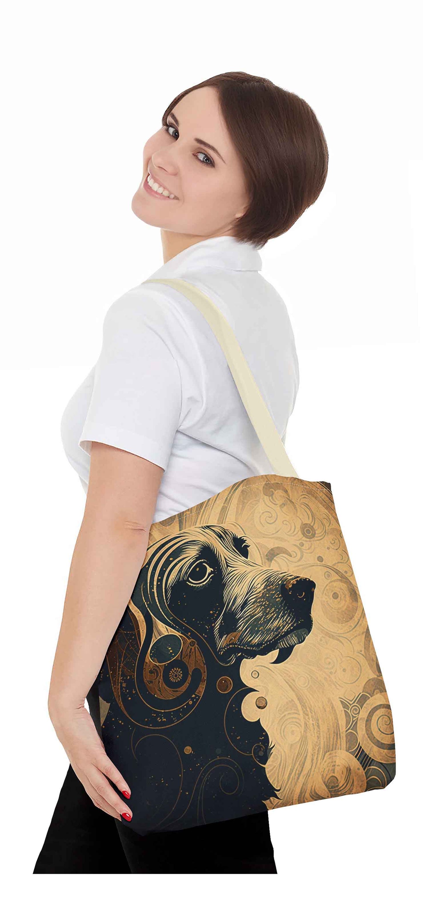 Vintage Dog Tote Bag