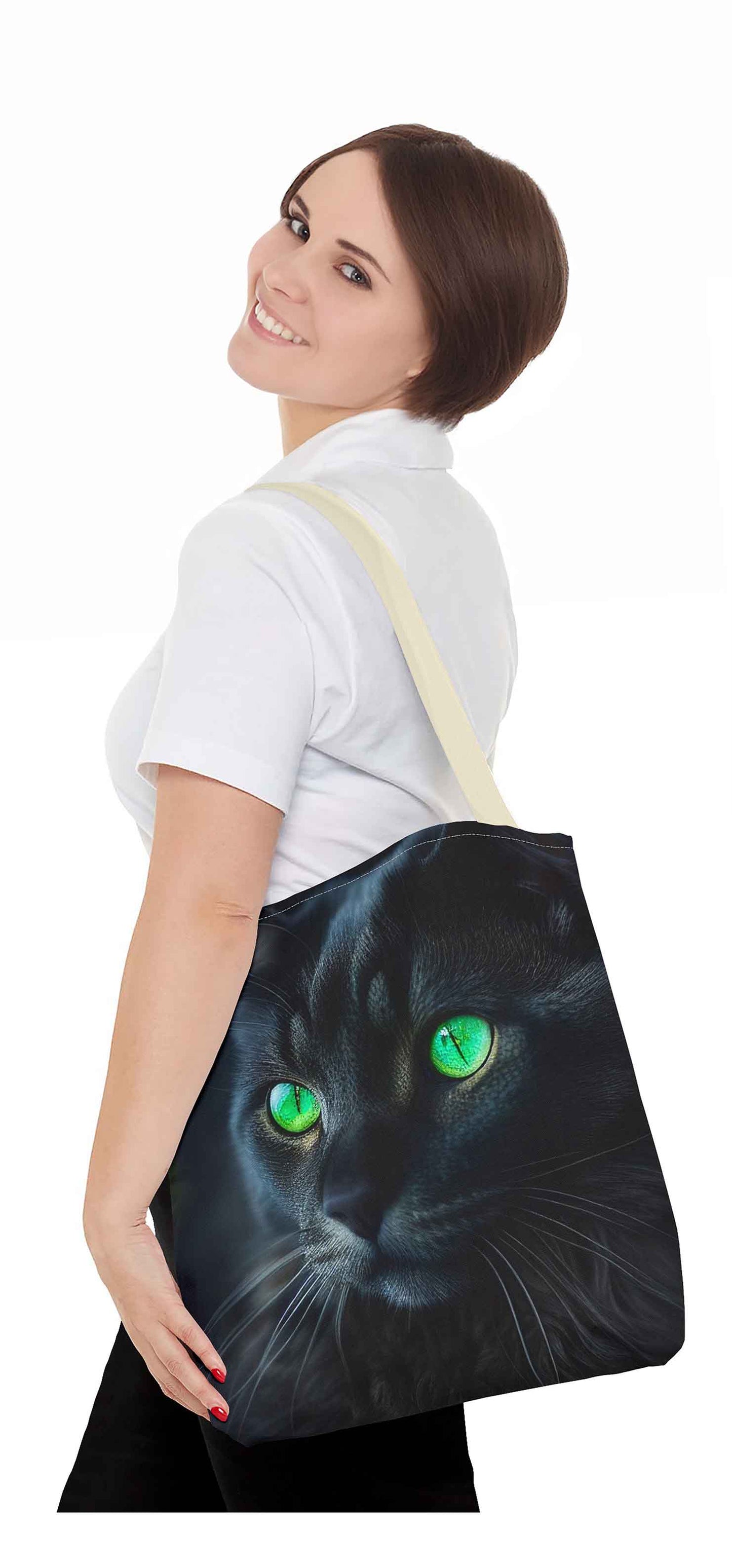 Good Luck Cat Tote Bag