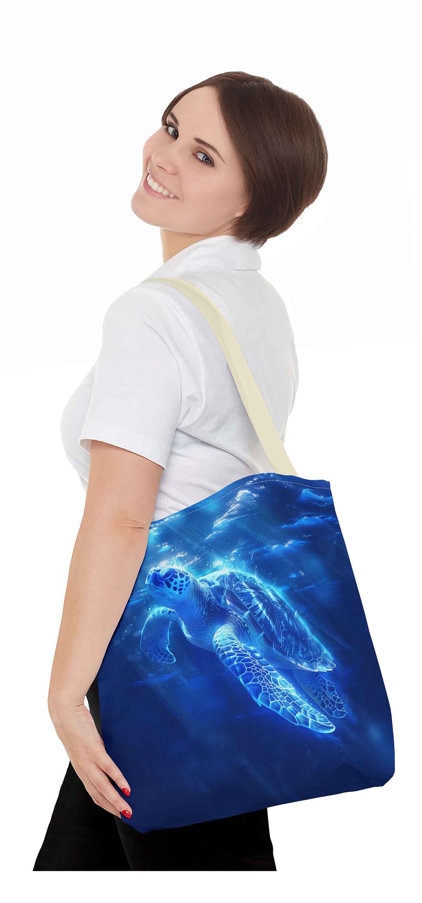 Ocean Dream Turtle Tote Bag