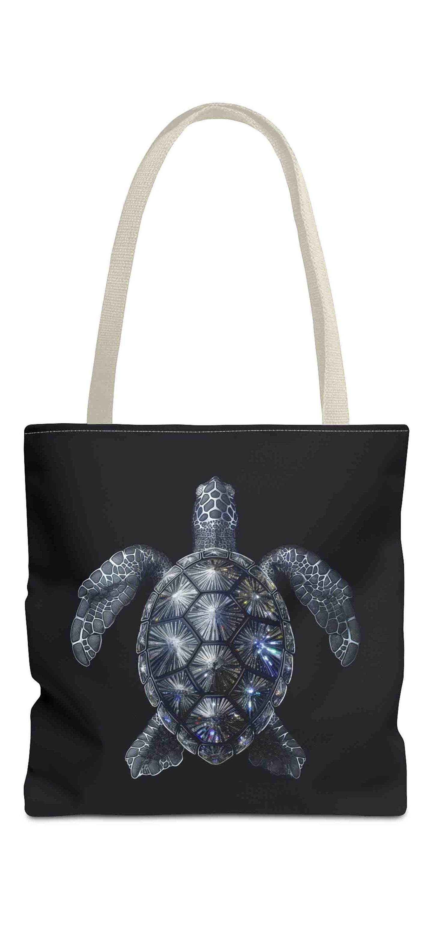 Dazzling Diamond Turtle Tote Bag