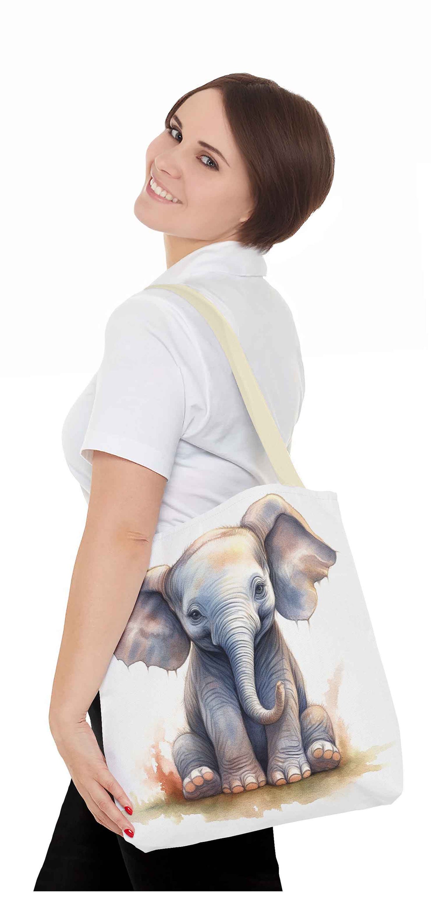 Mini Mammoth Elephant Tote Bag