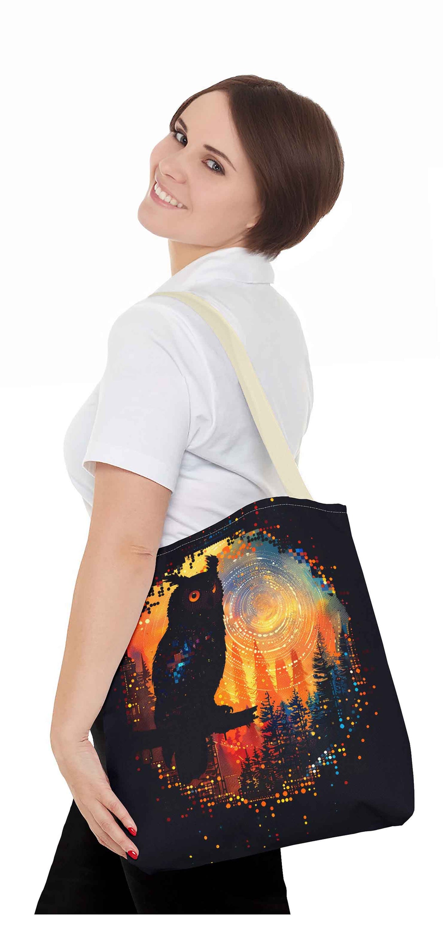 Twilight Owl Tote Bag