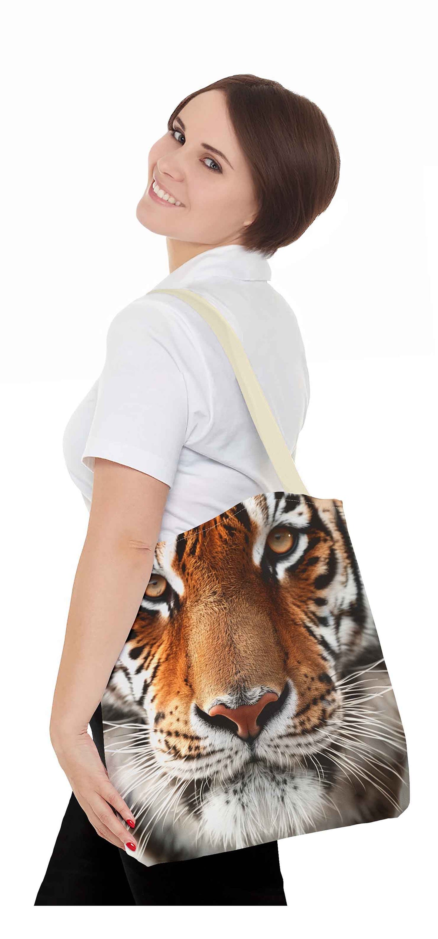 Tiger's Stare Tote Bag