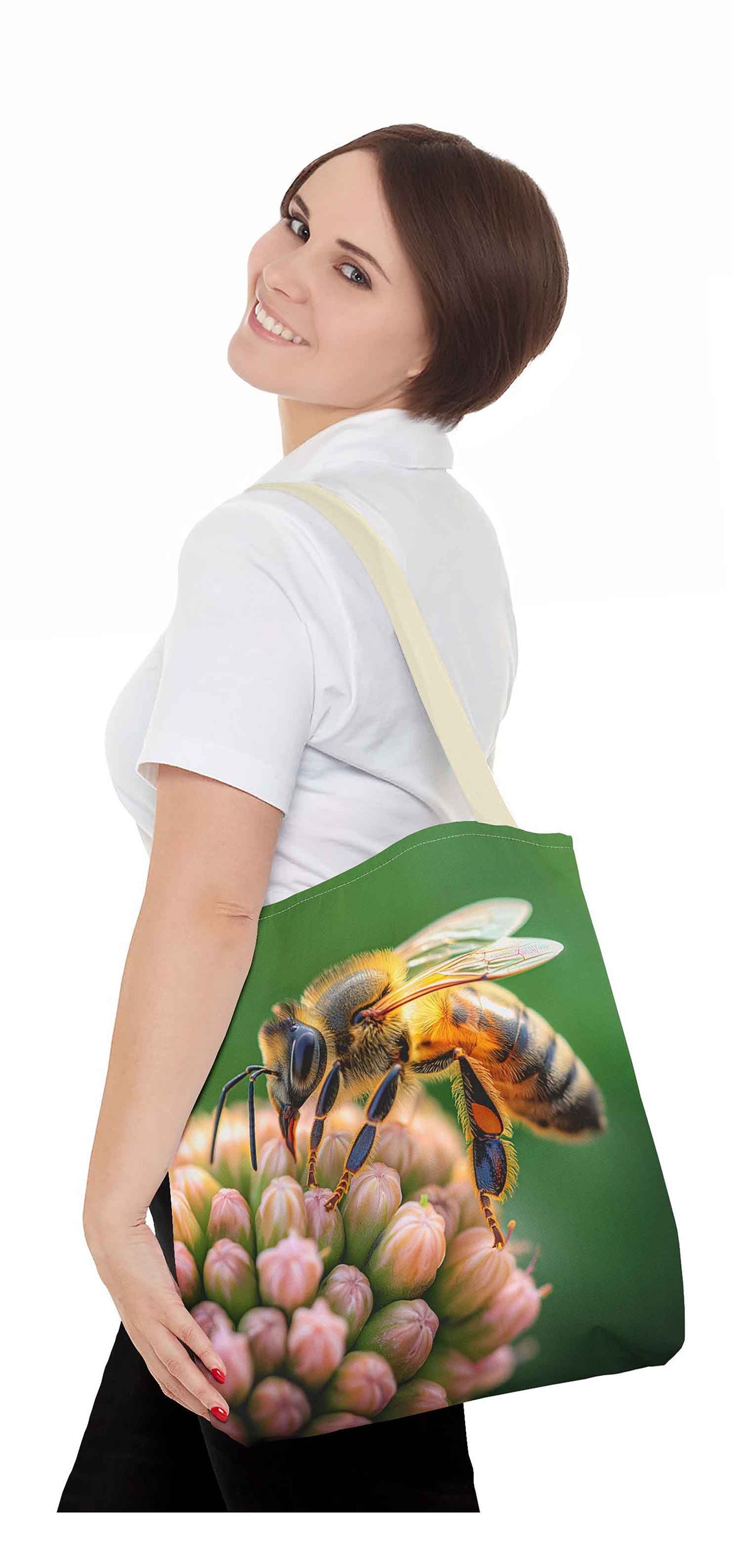 Bee in Bloom Tote Bag