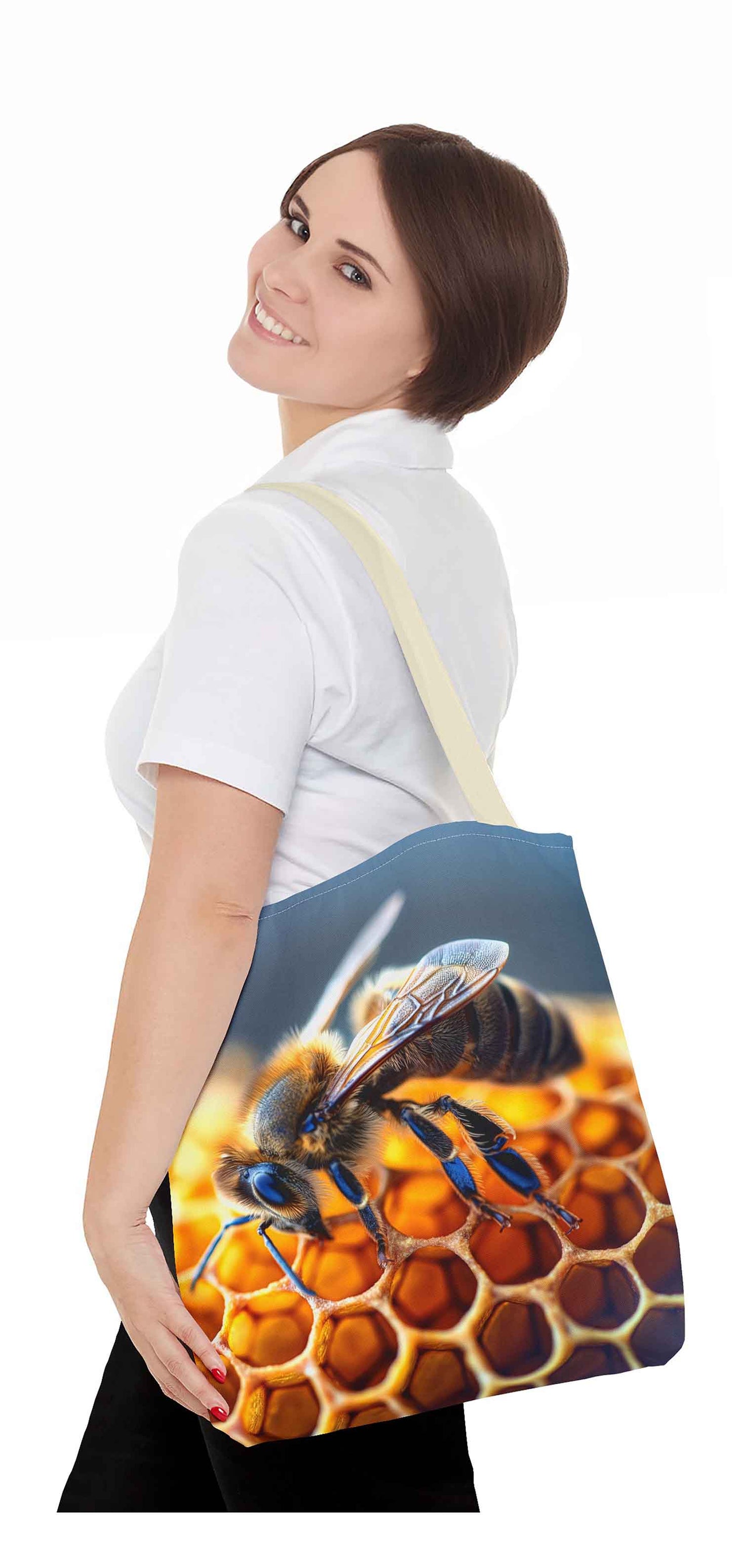 Honeybee Harmony Tote Bag