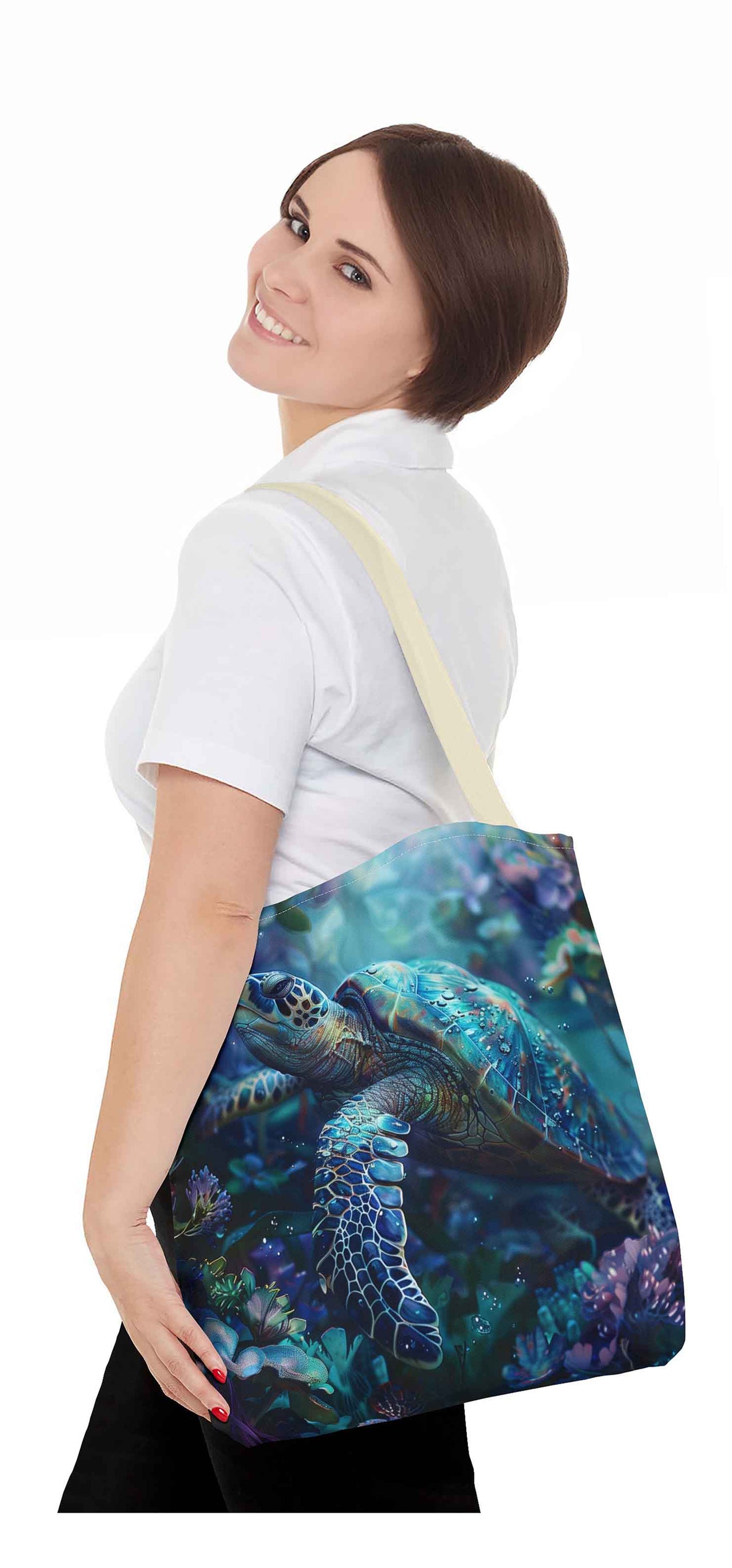 Deep Ocean Harmony Tote Bag