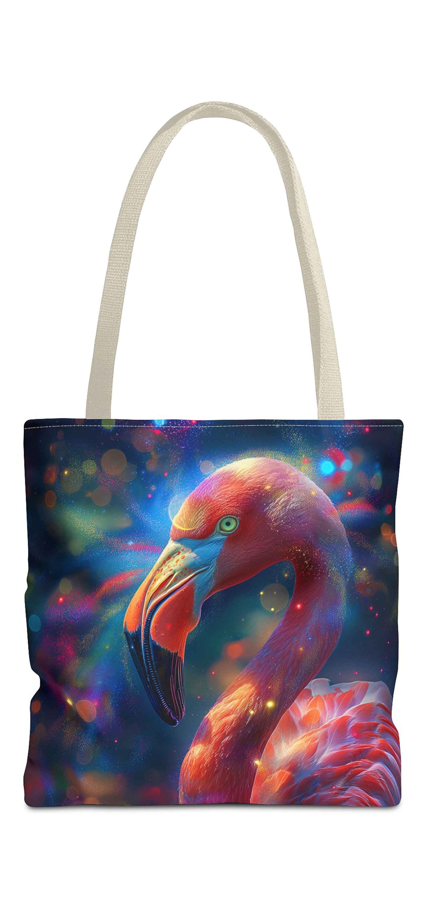 Vibrant Flamingo Fantasy Tote Bag