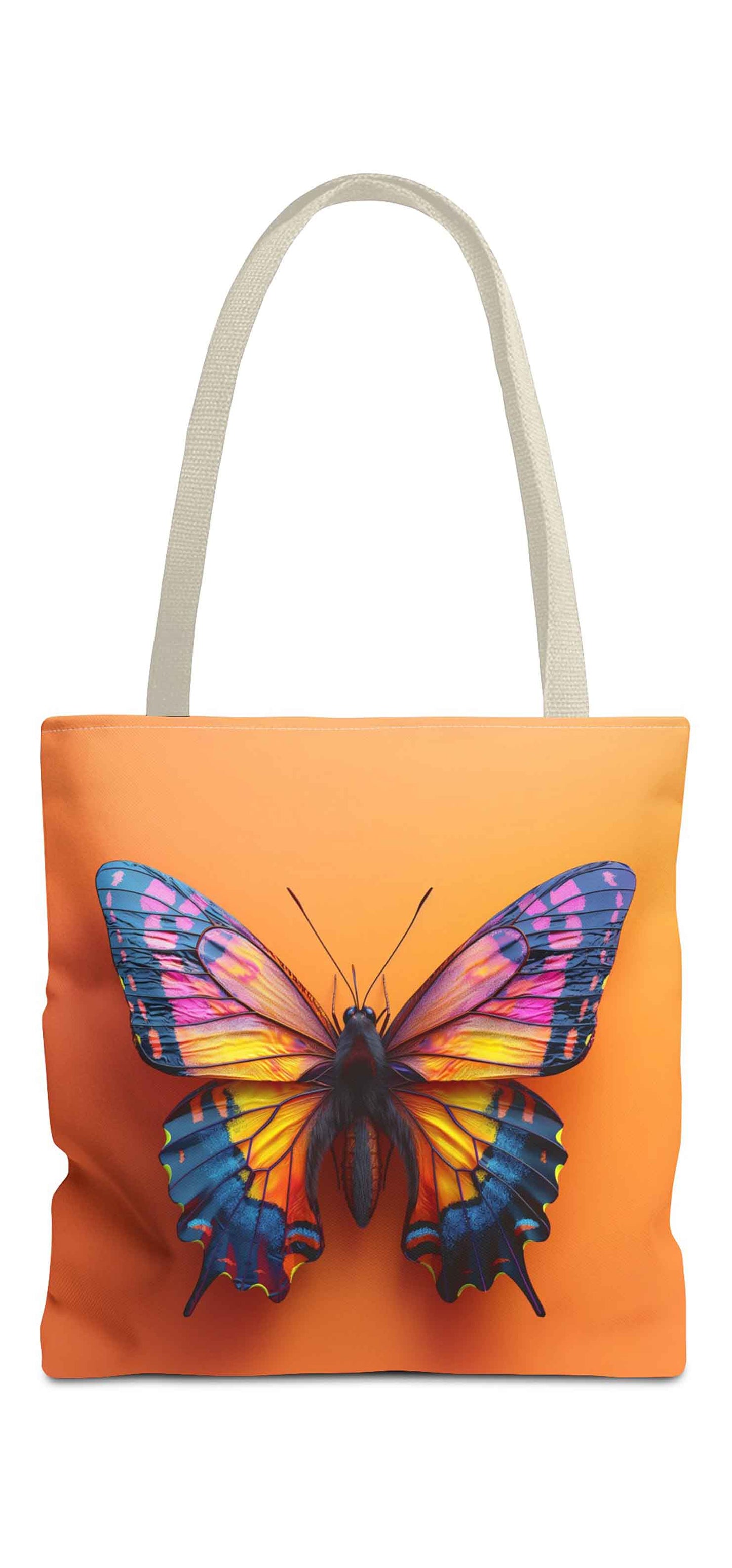 Sunset Monarch Butterfly Tote Bag