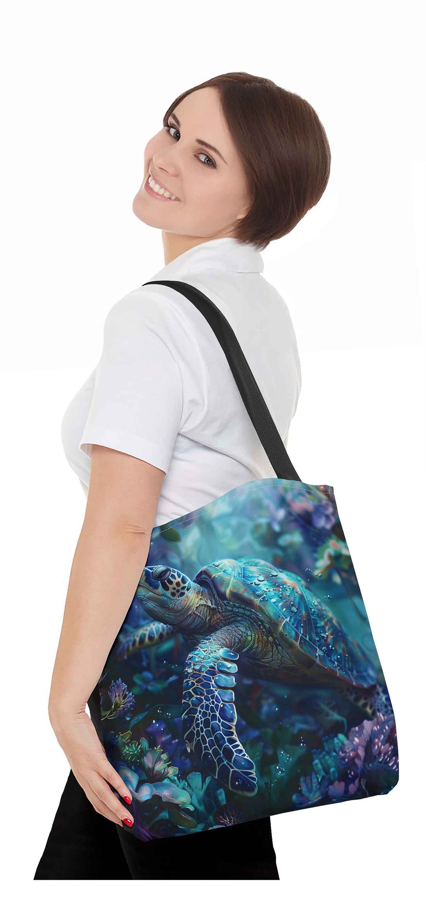 Deep Ocean Harmony Tote Bag
