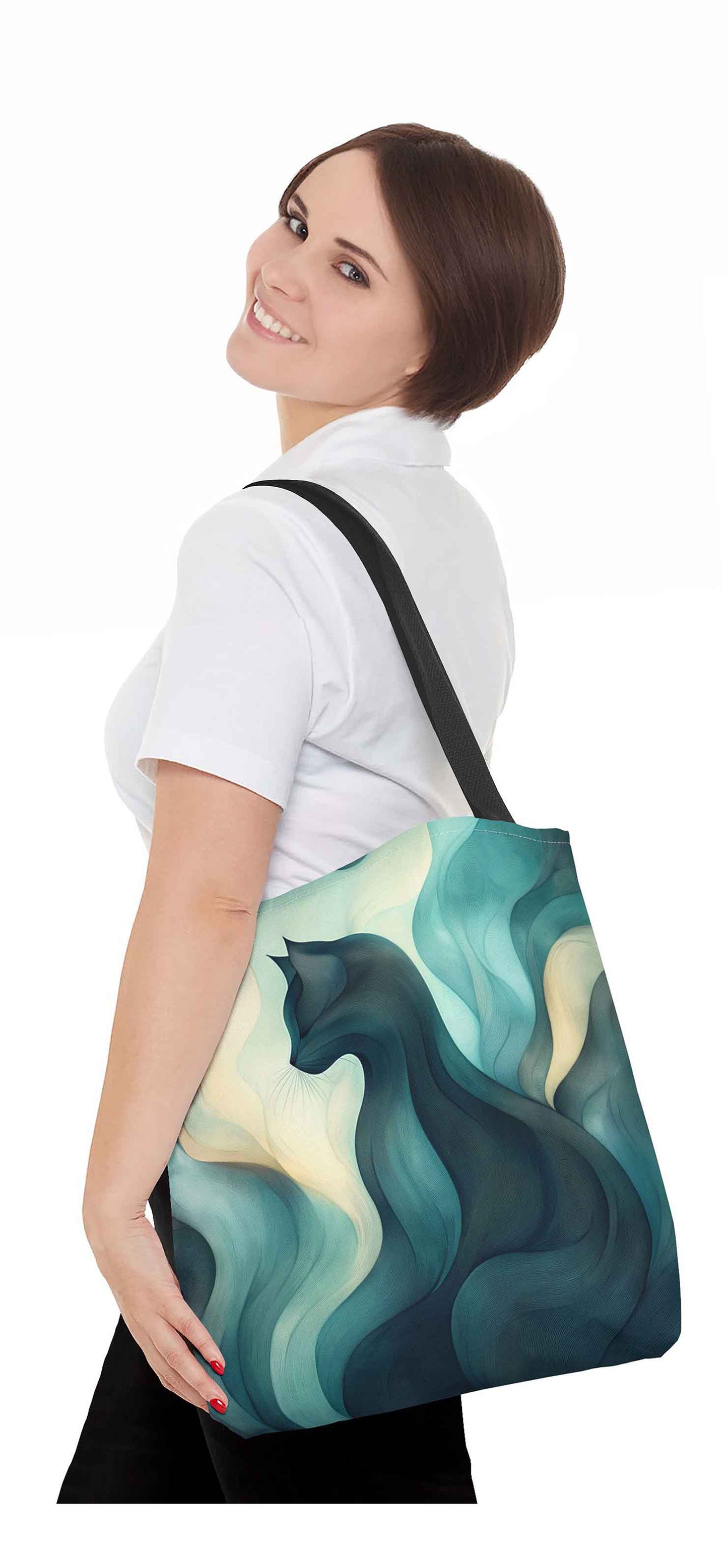 Abstract Cat Art Tote Bag
