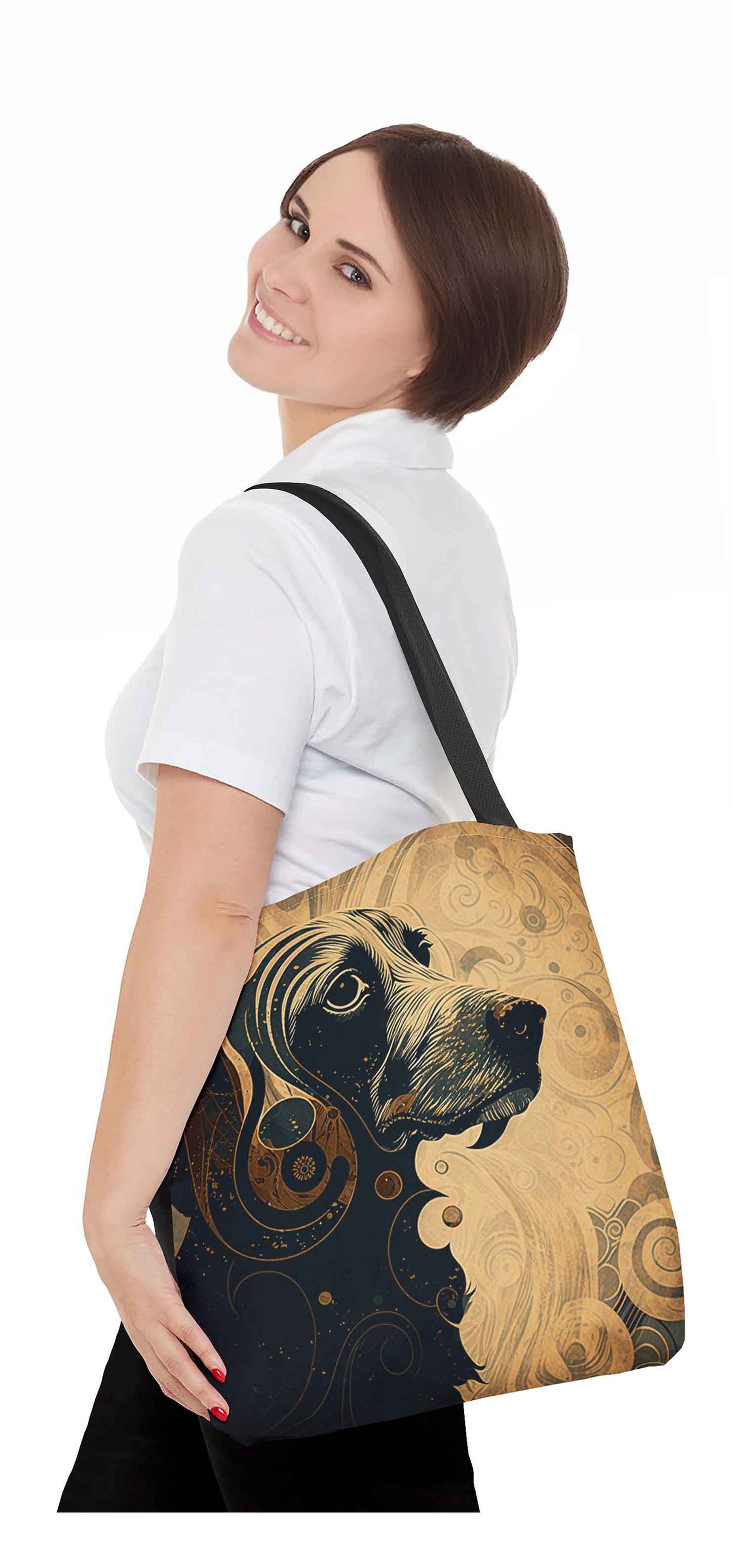 Vintage Dog Tote Bag