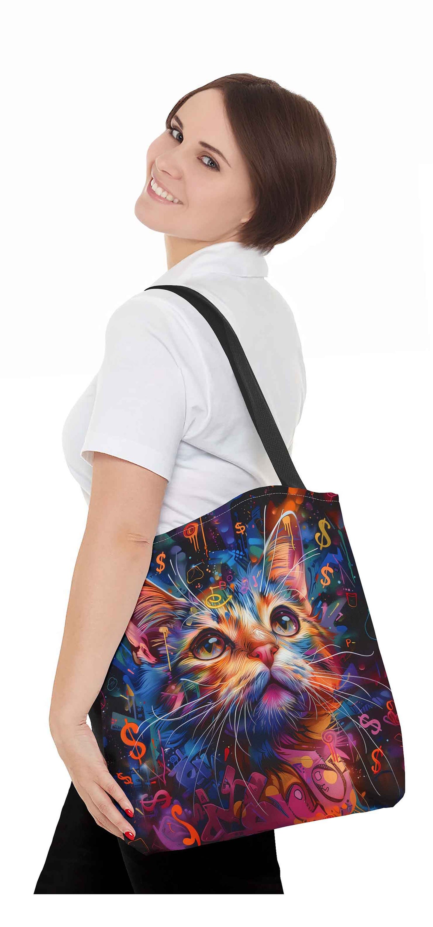 Urban Whiskers Tote Bag