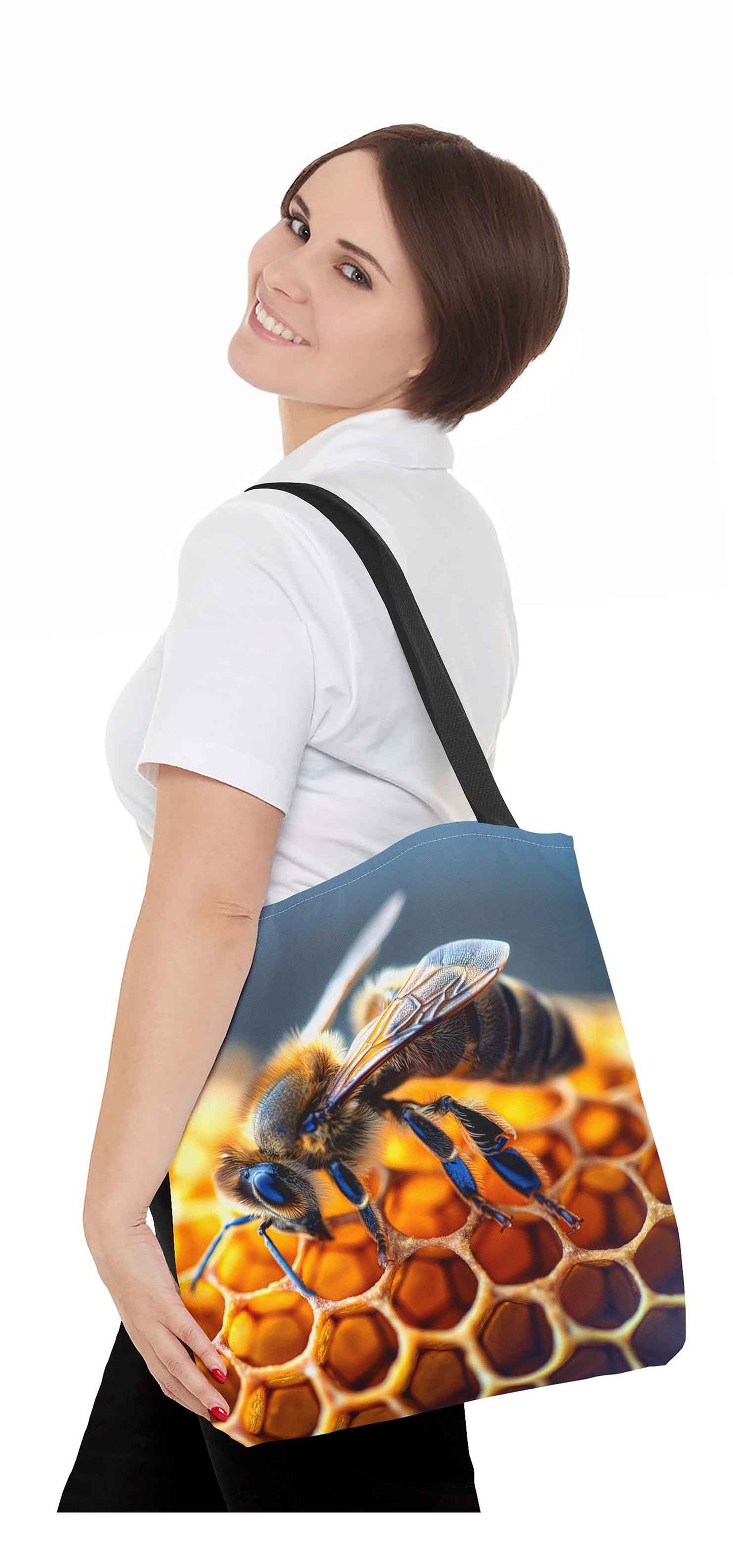 Honeybee Harmony Tote Bag