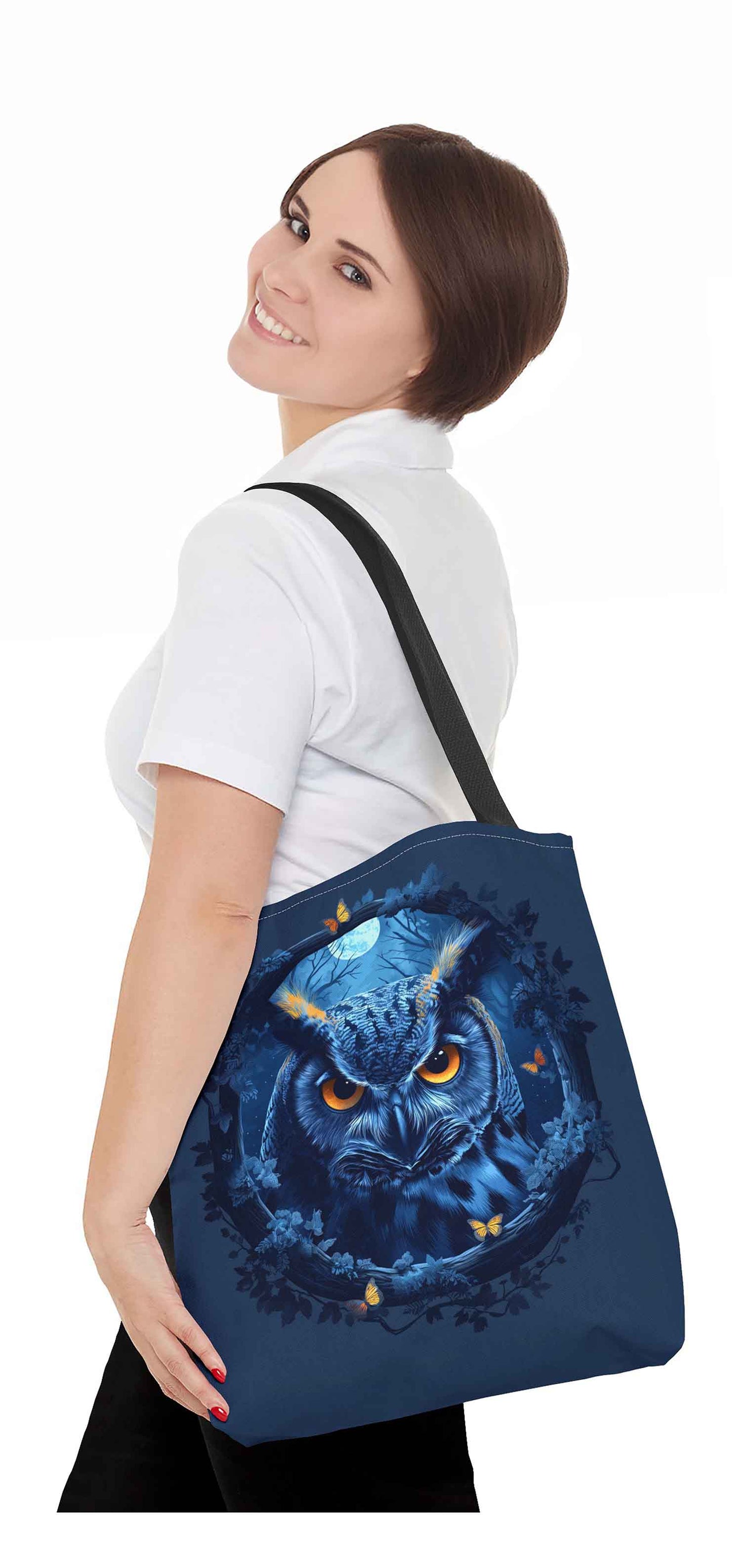 Moonlit Owl Tote Bag