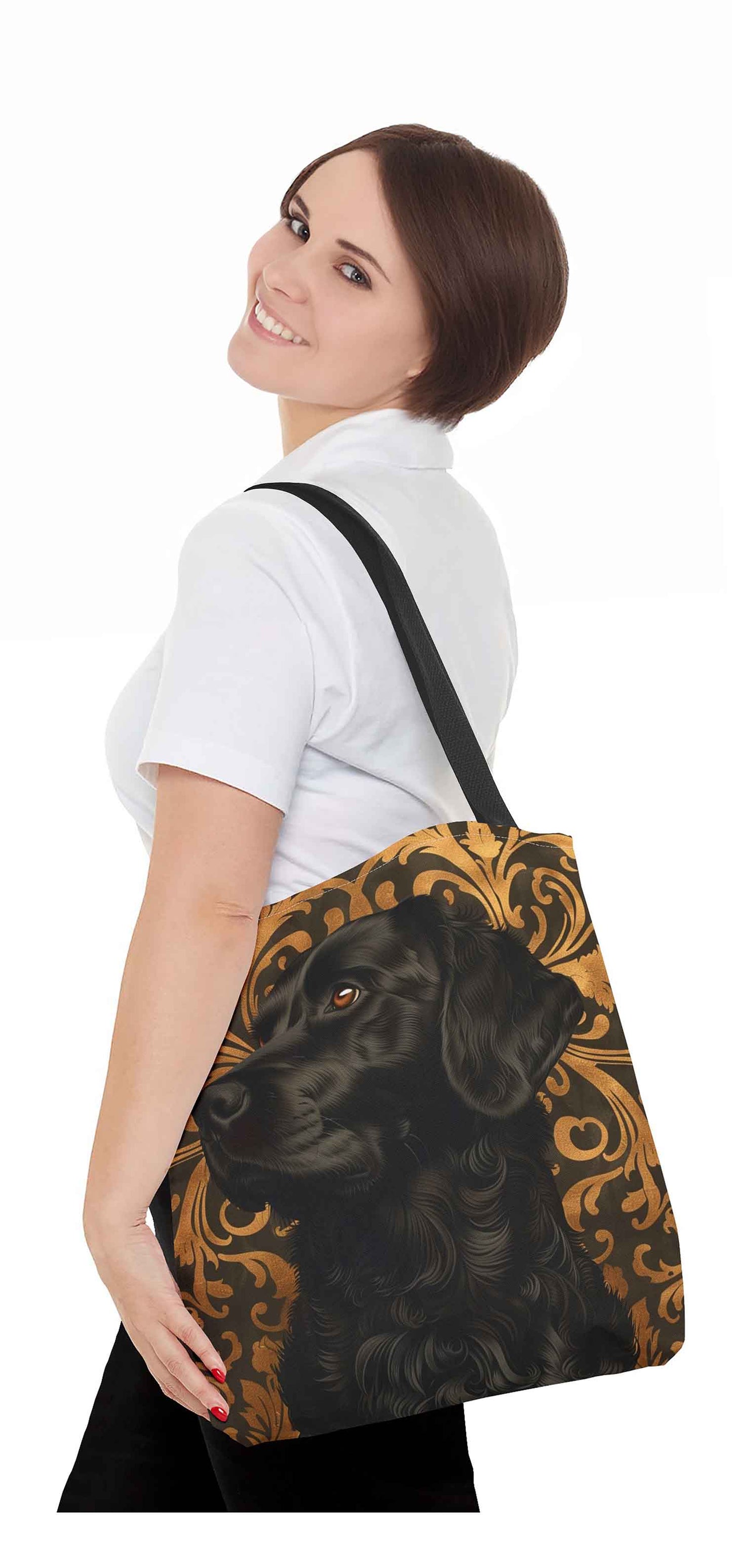 Regal Black Lab Tote Bag