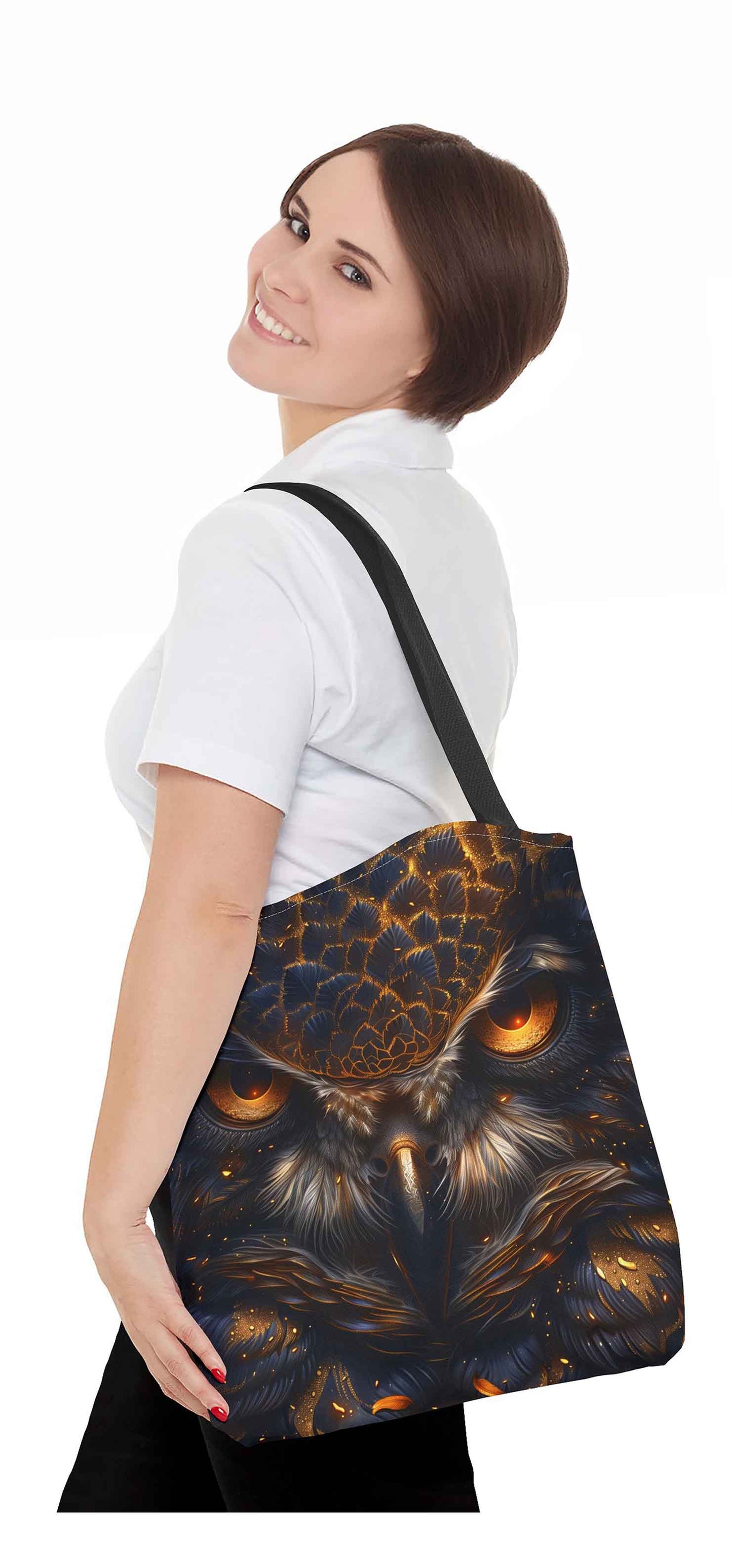 Enigmatic Owl Tote Bag