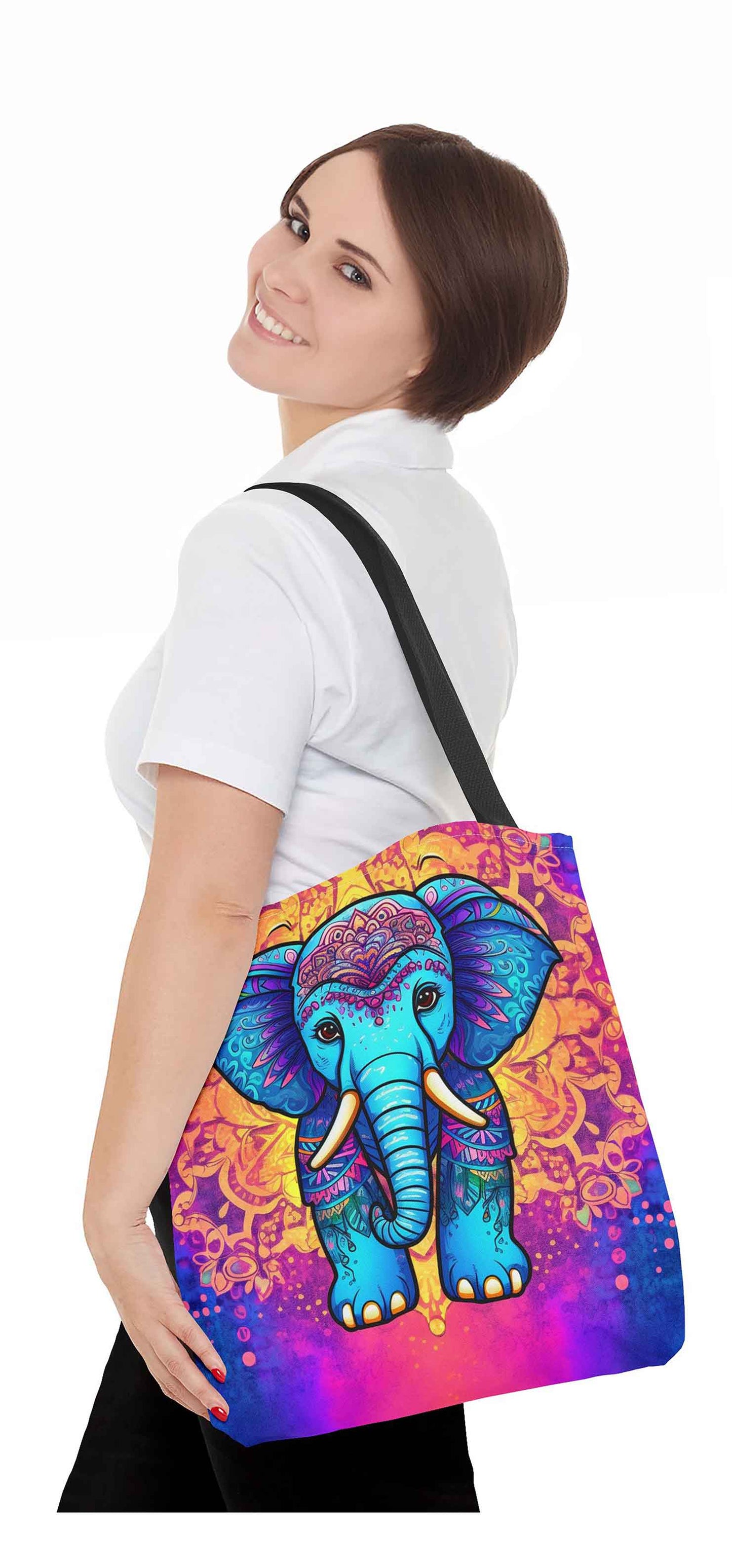 Euphoric Expressions Elephant Tote Bag