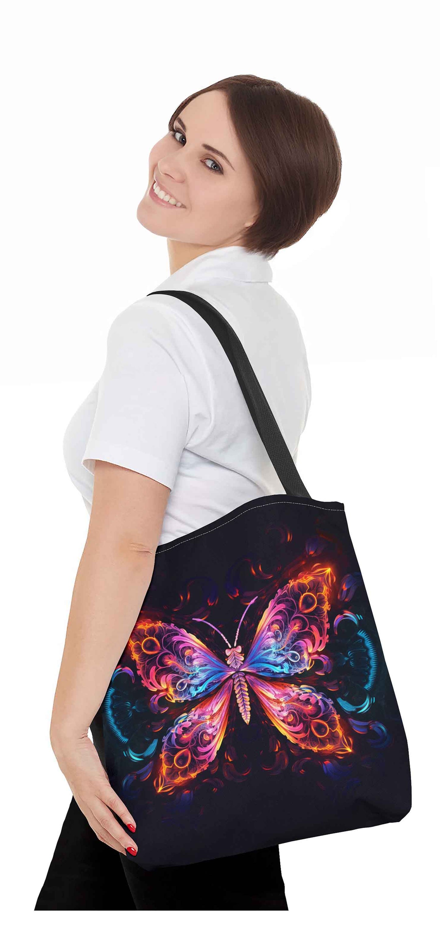 Radiant Butterfly Tote Bag