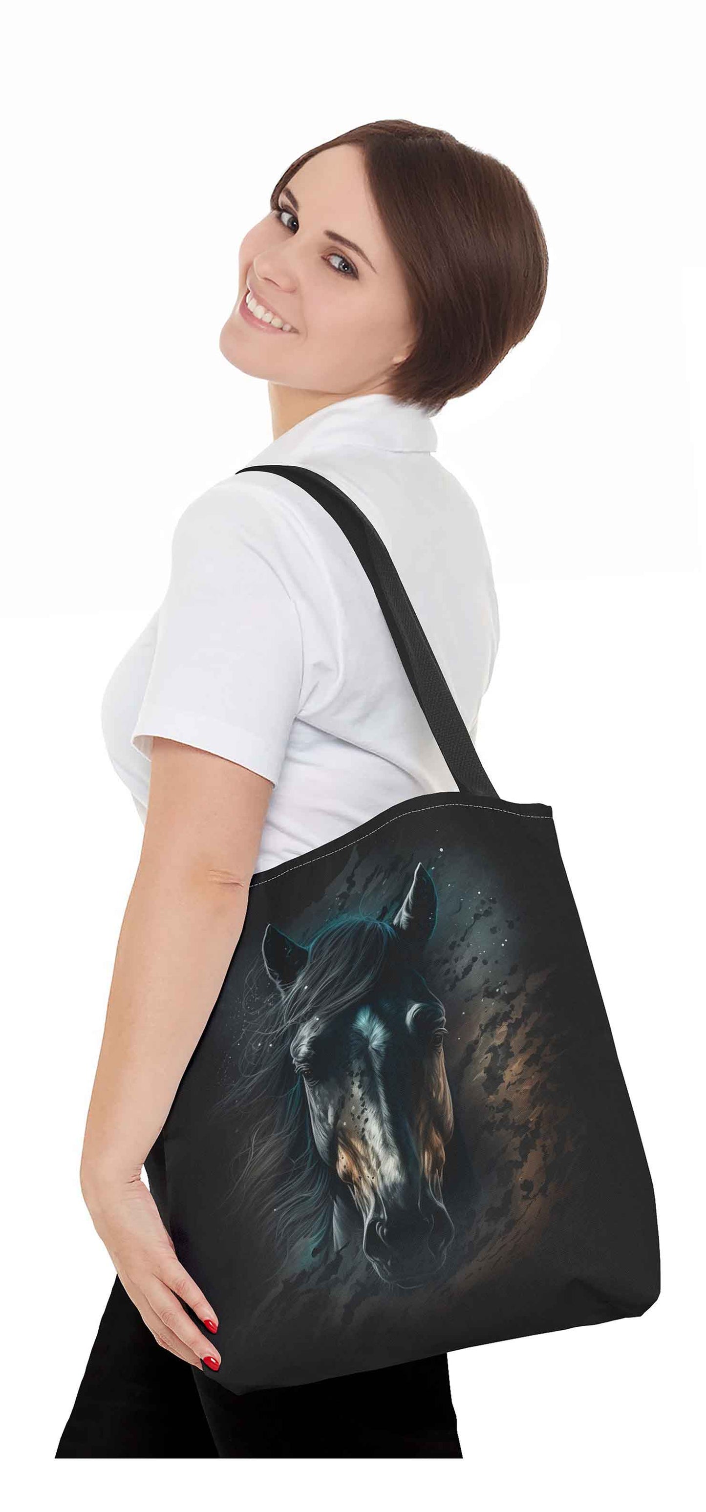 Midnight Mare Tote Bag