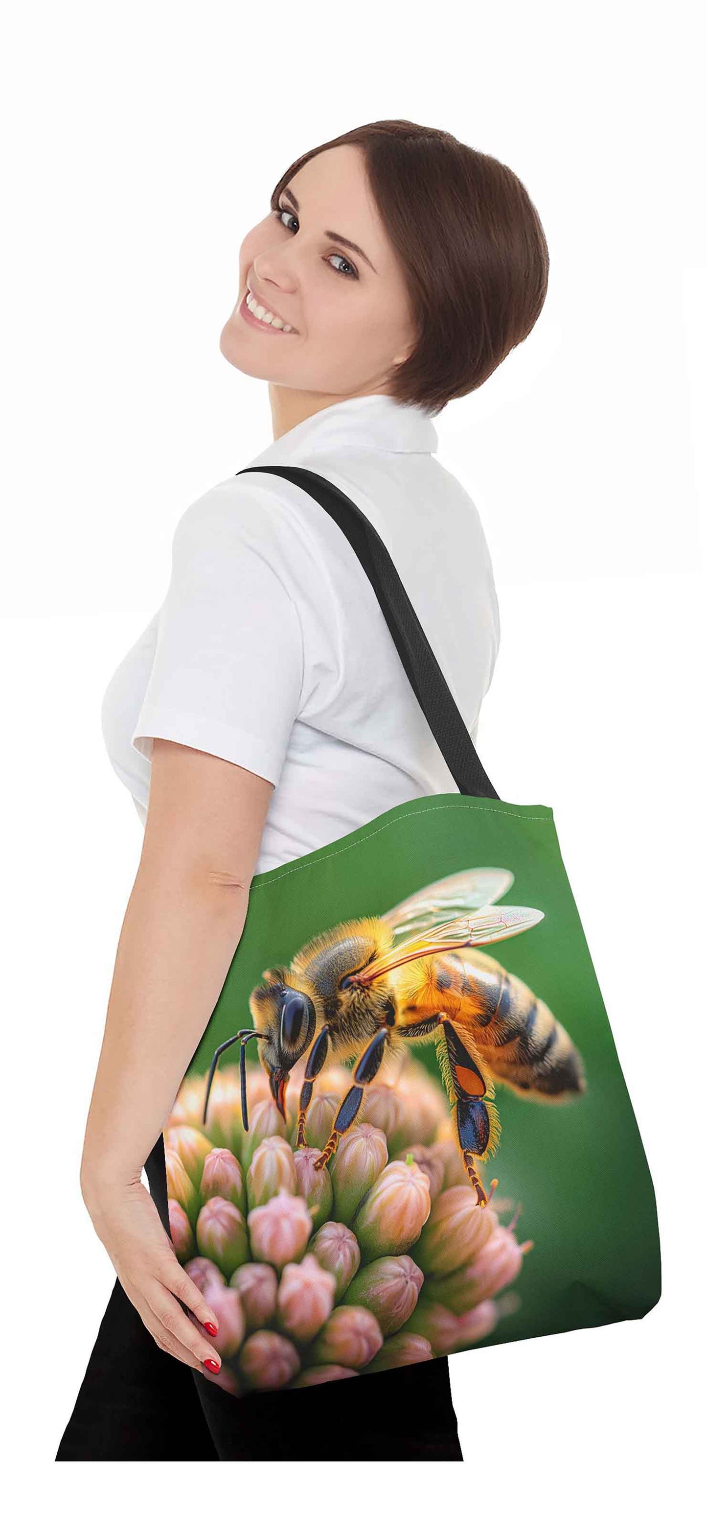 Bee in Bloom Tote Bag