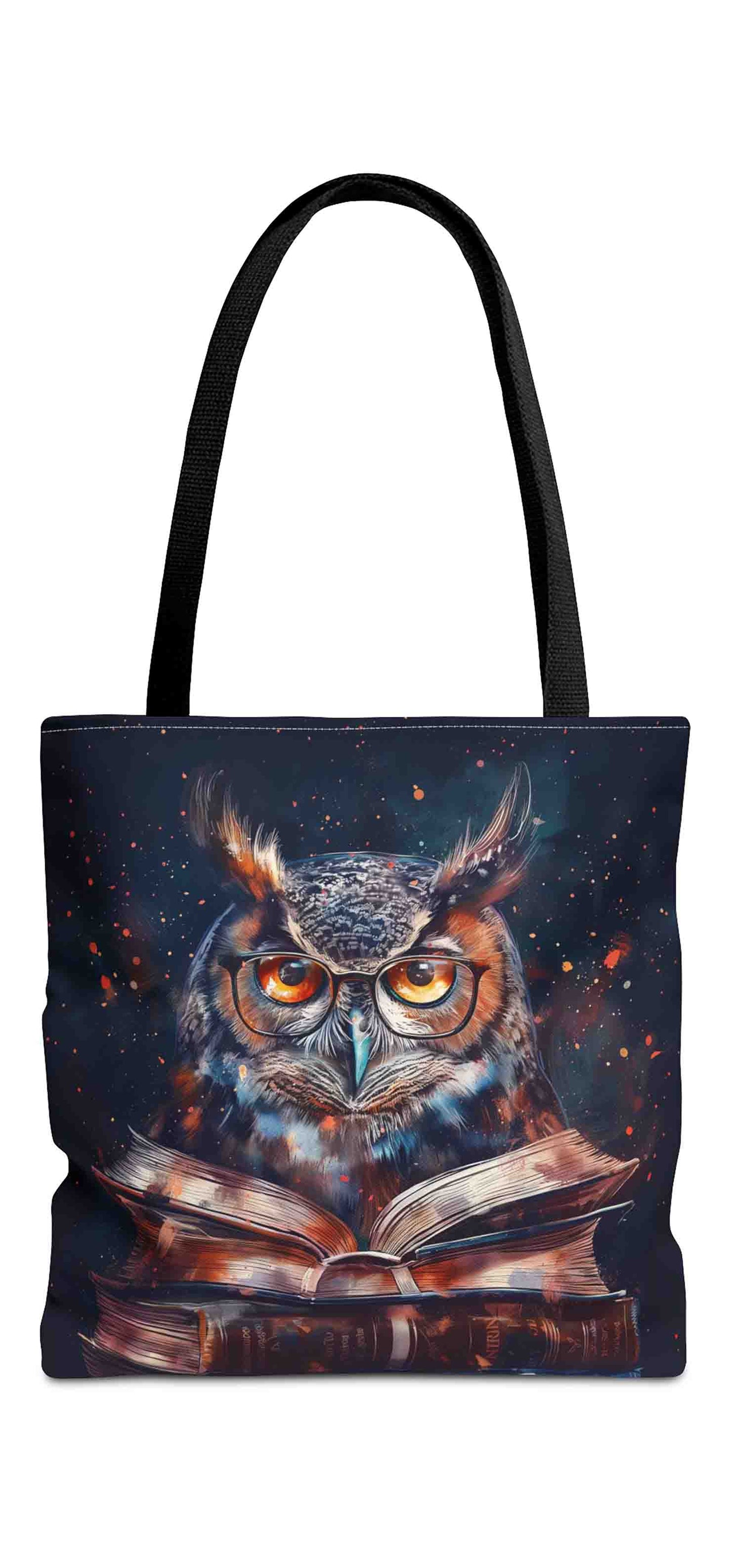 Scholarly Owl Tote Bag
