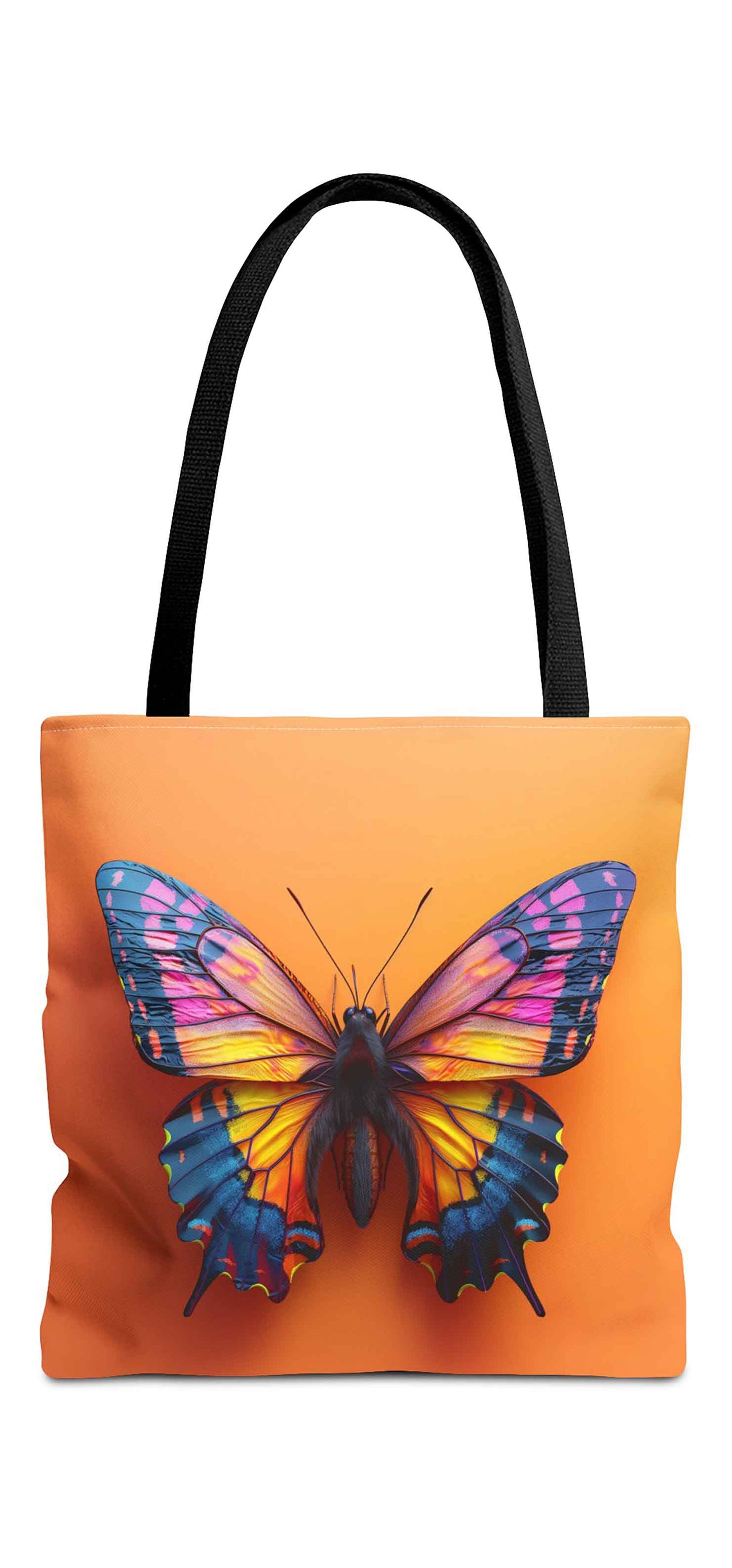 Sunset Monarch Butterfly Tote Bag