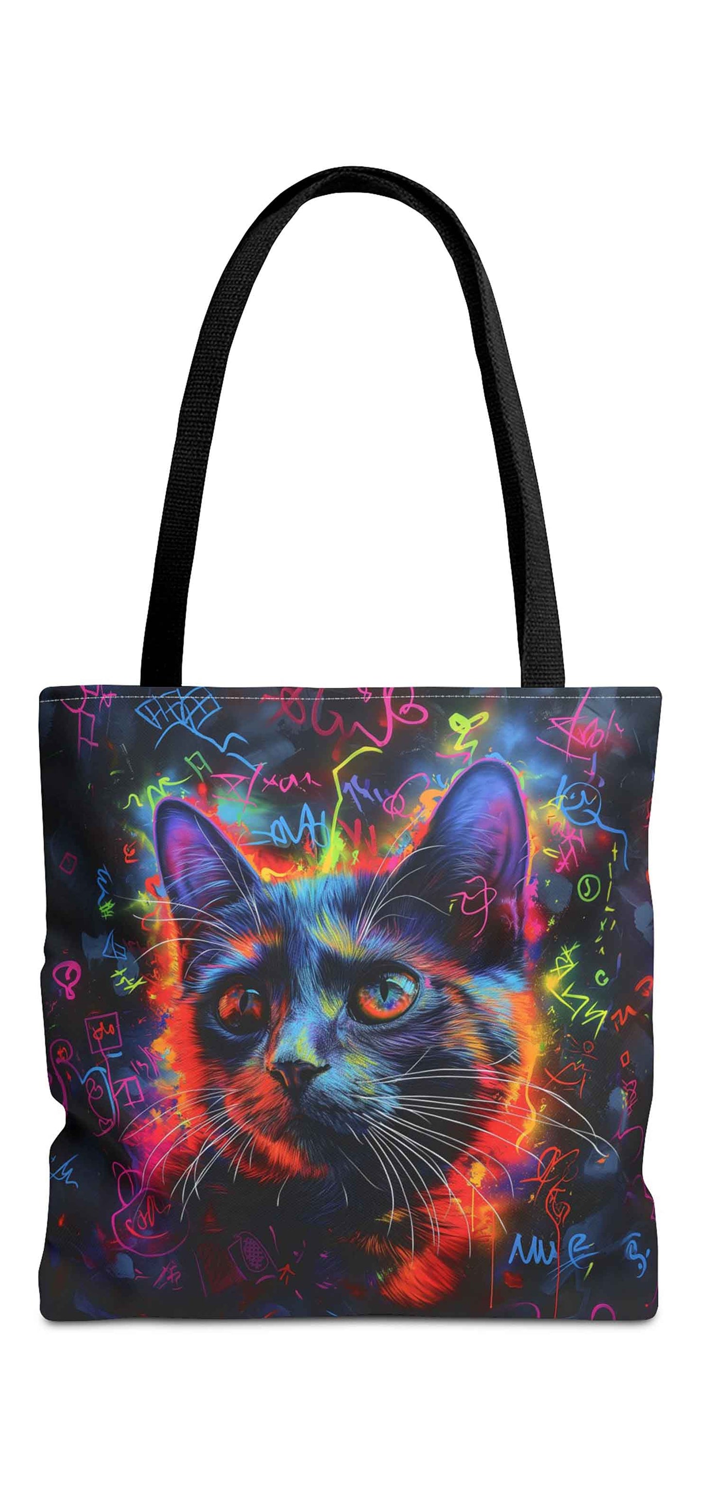 Cat Graffiti Tote Bag