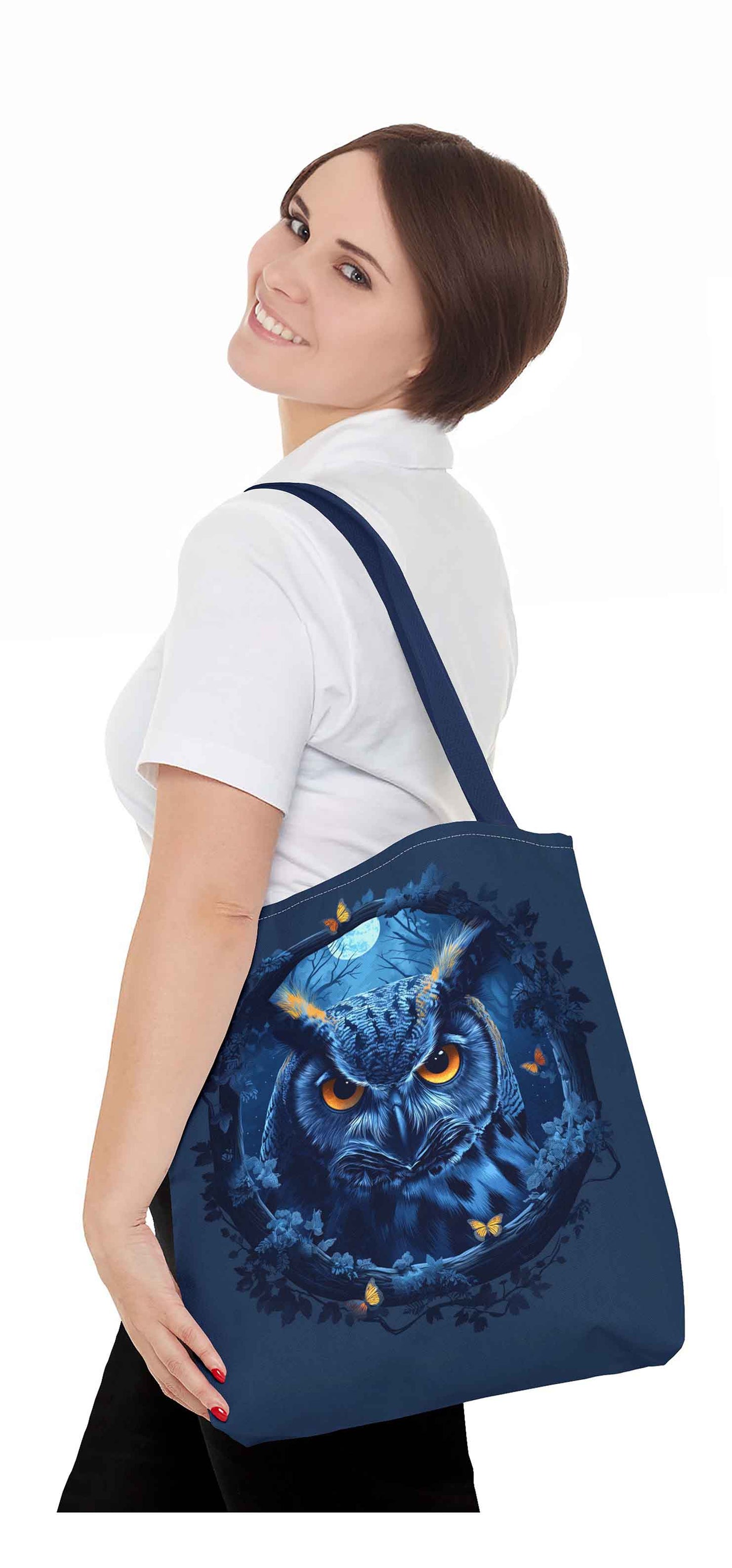 Moonlit Owl Tote Bag