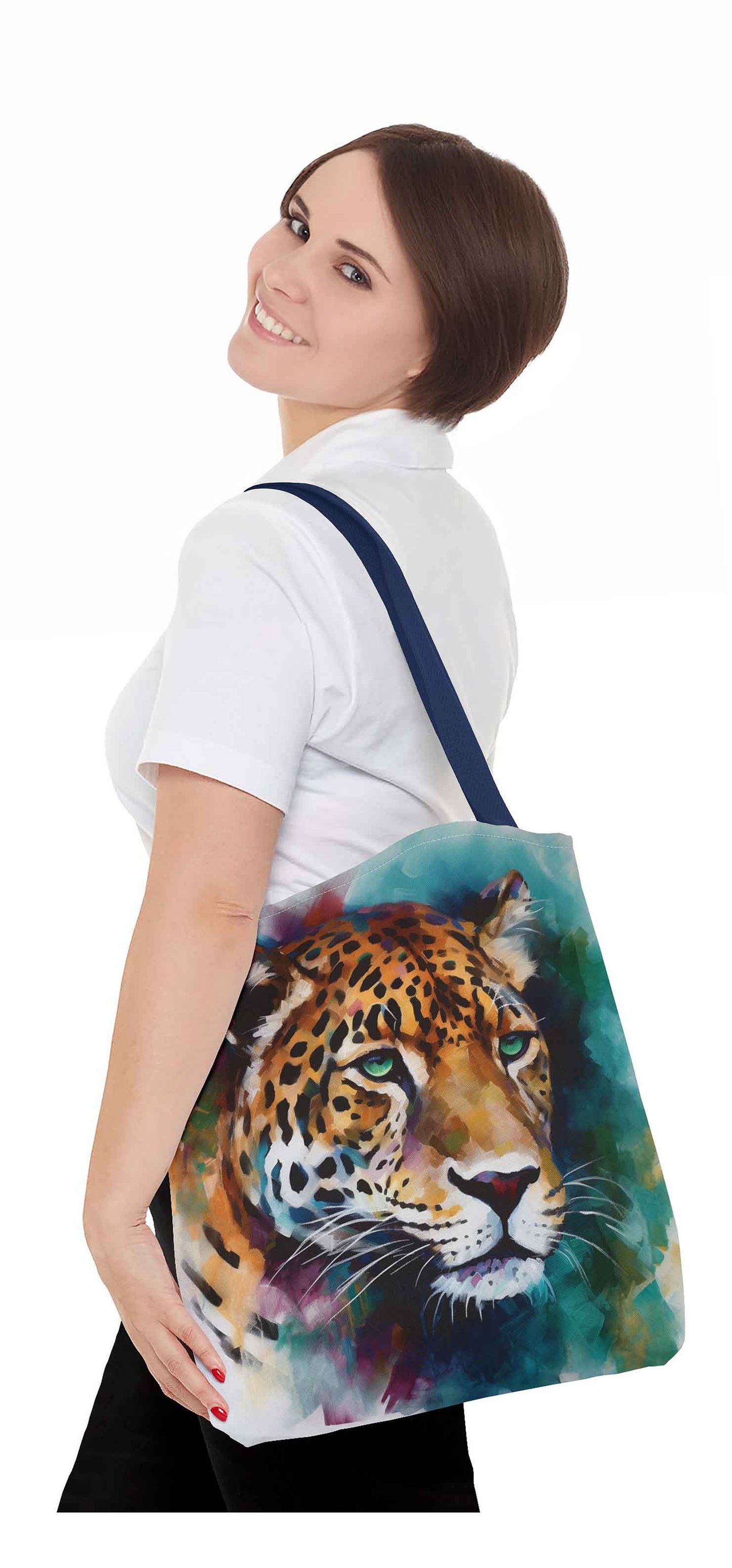 Untamed Beauty Jaguar Tote Bag