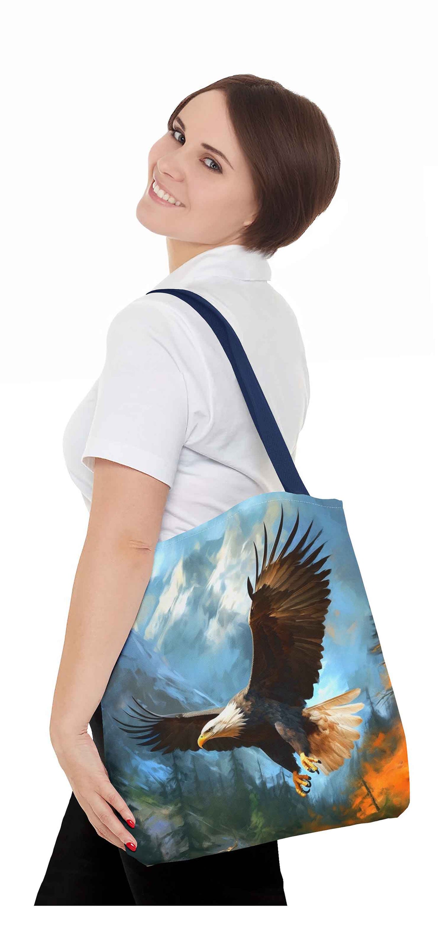 Skyward Summit Eagle Tote Bag