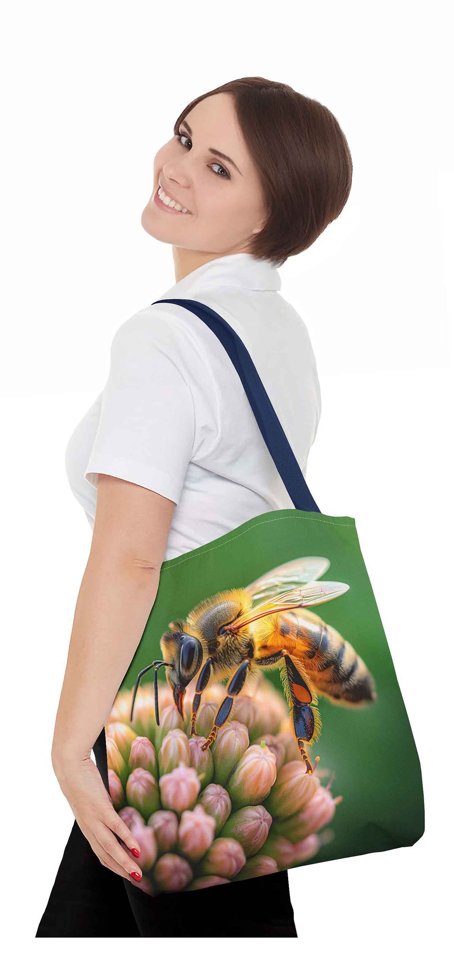 Bee in Bloom Tote Bag