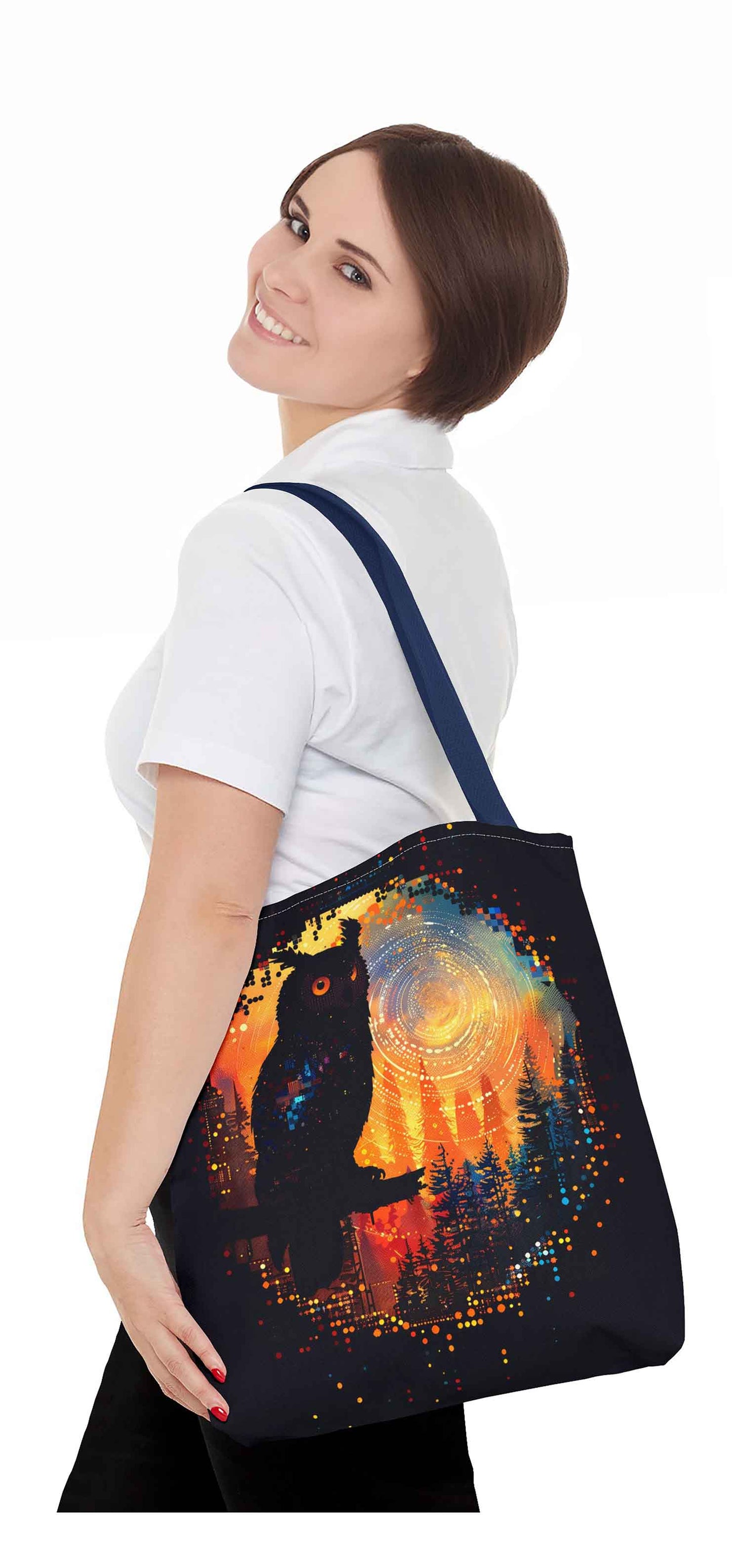 Twilight Owl Tote Bag