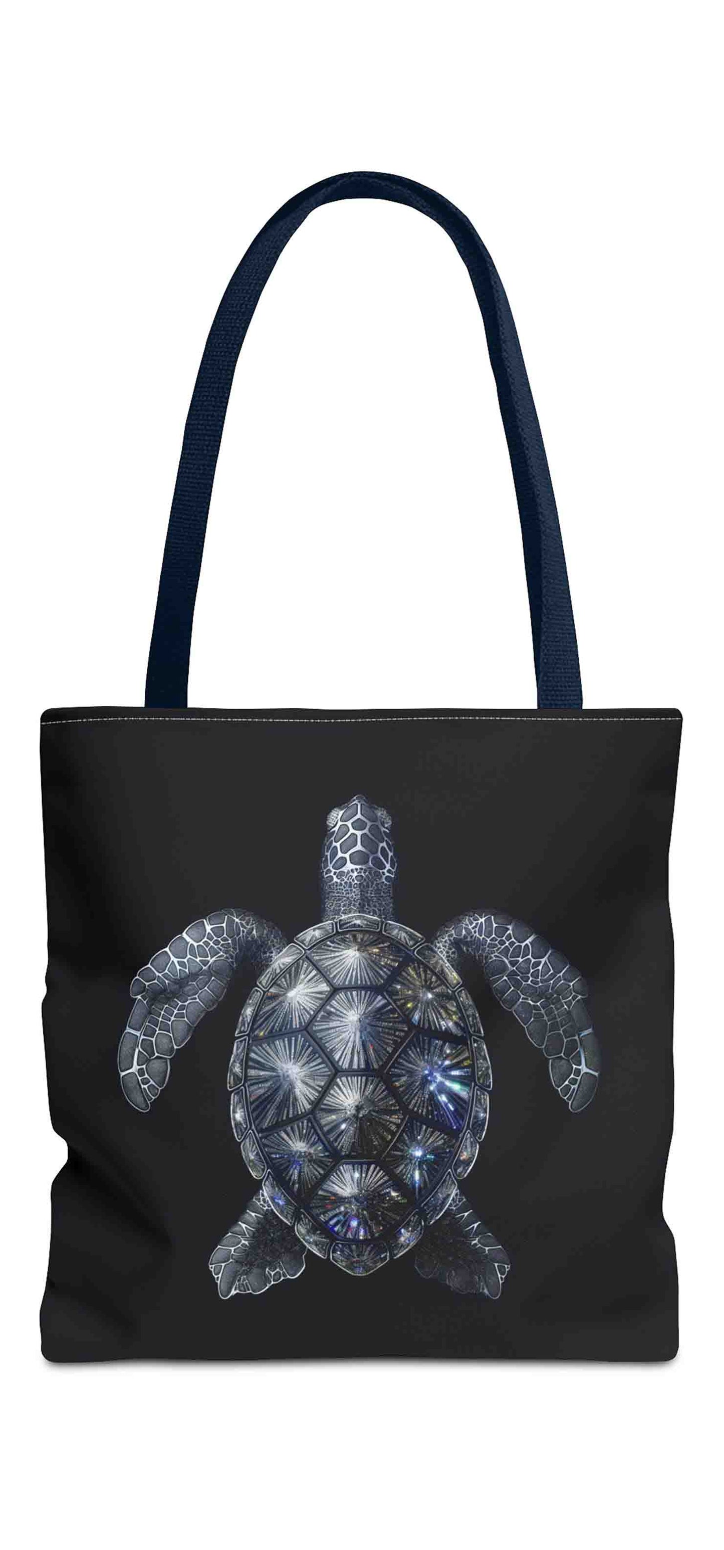 Dazzling Diamond Turtle Tote Bag