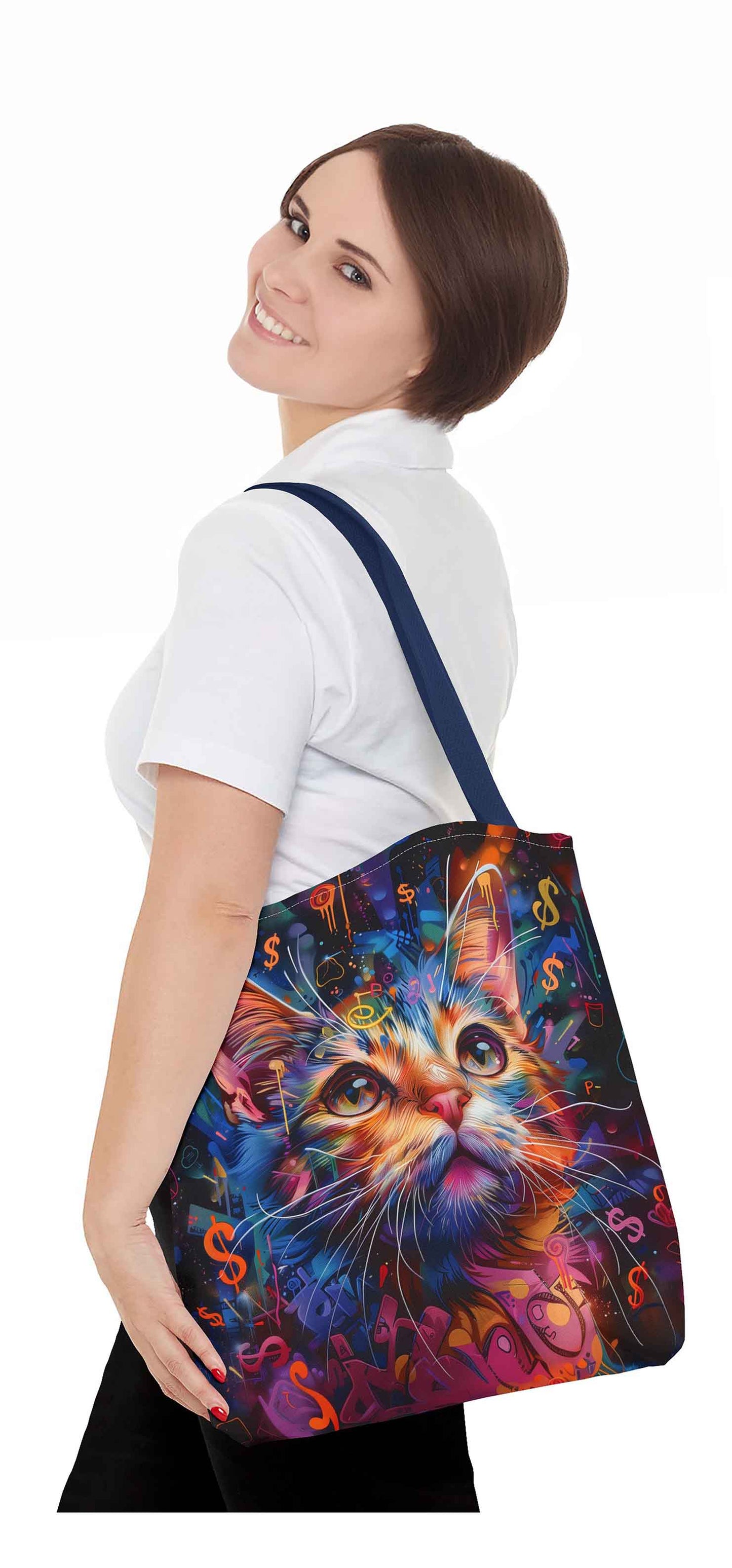 Urban Whiskers Tote Bag