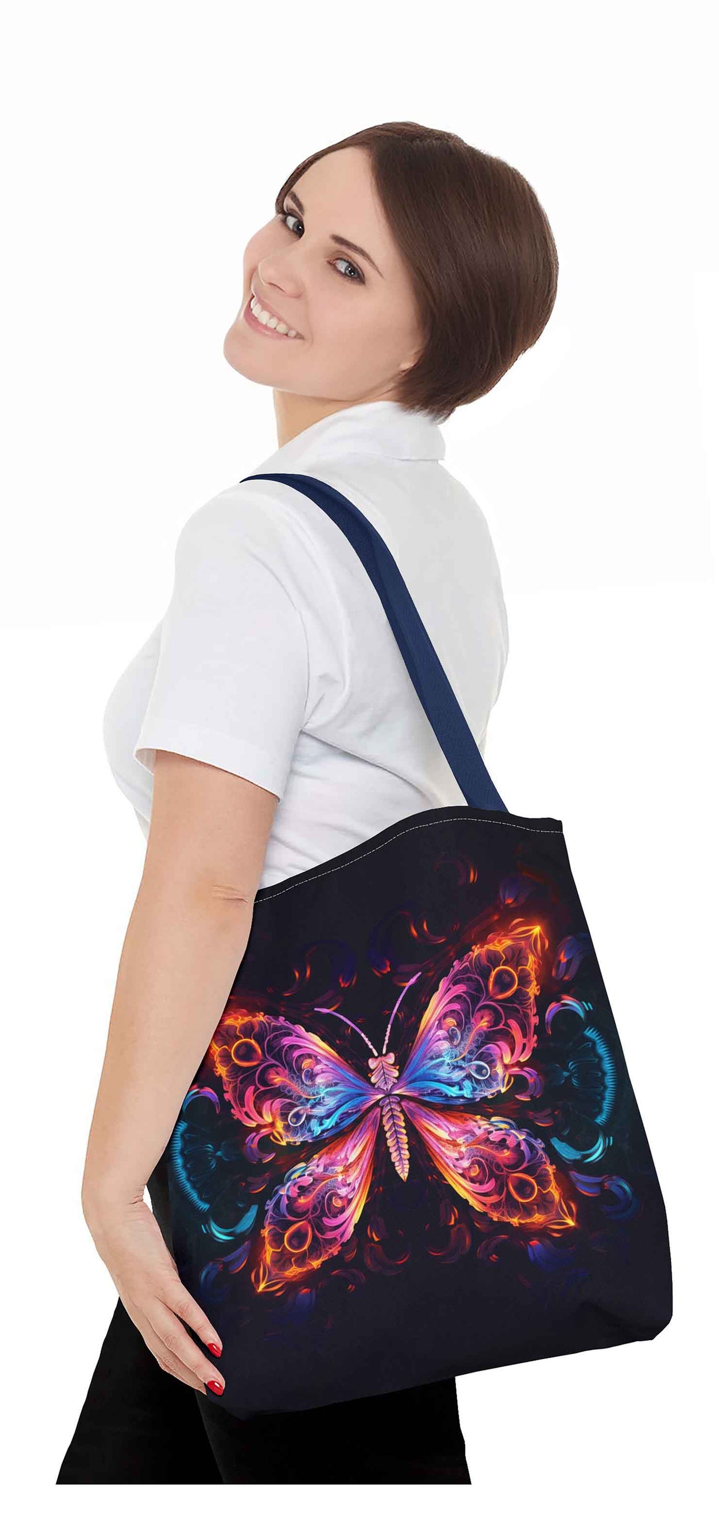 Radiant Butterfly Tote Bag