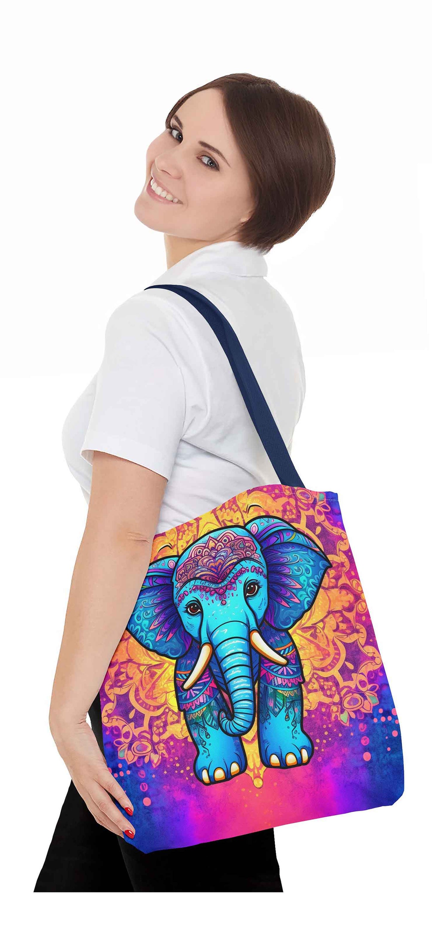 Euphoric Expressions Elephant Tote Bag