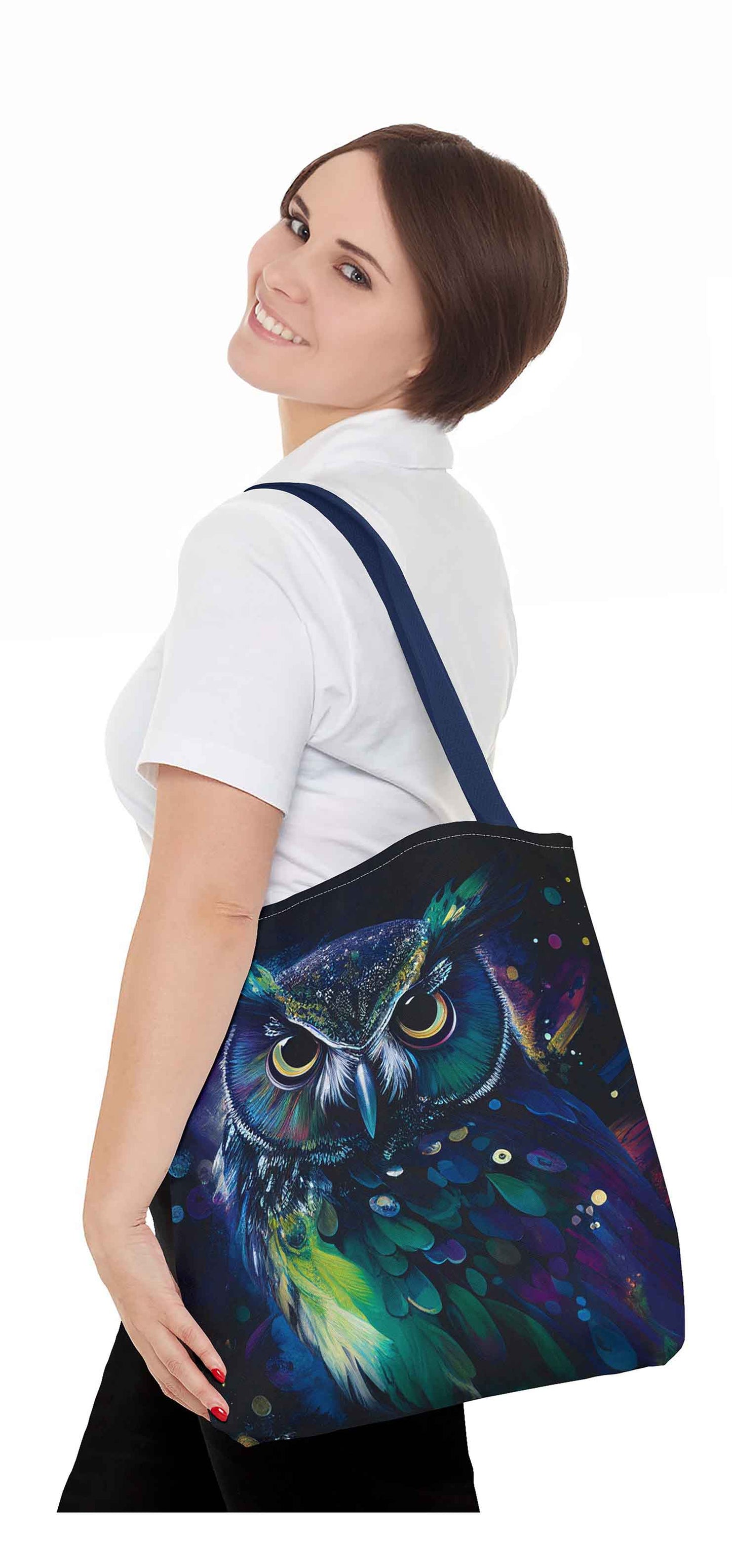 Avian Artistry Owl Tote Bag