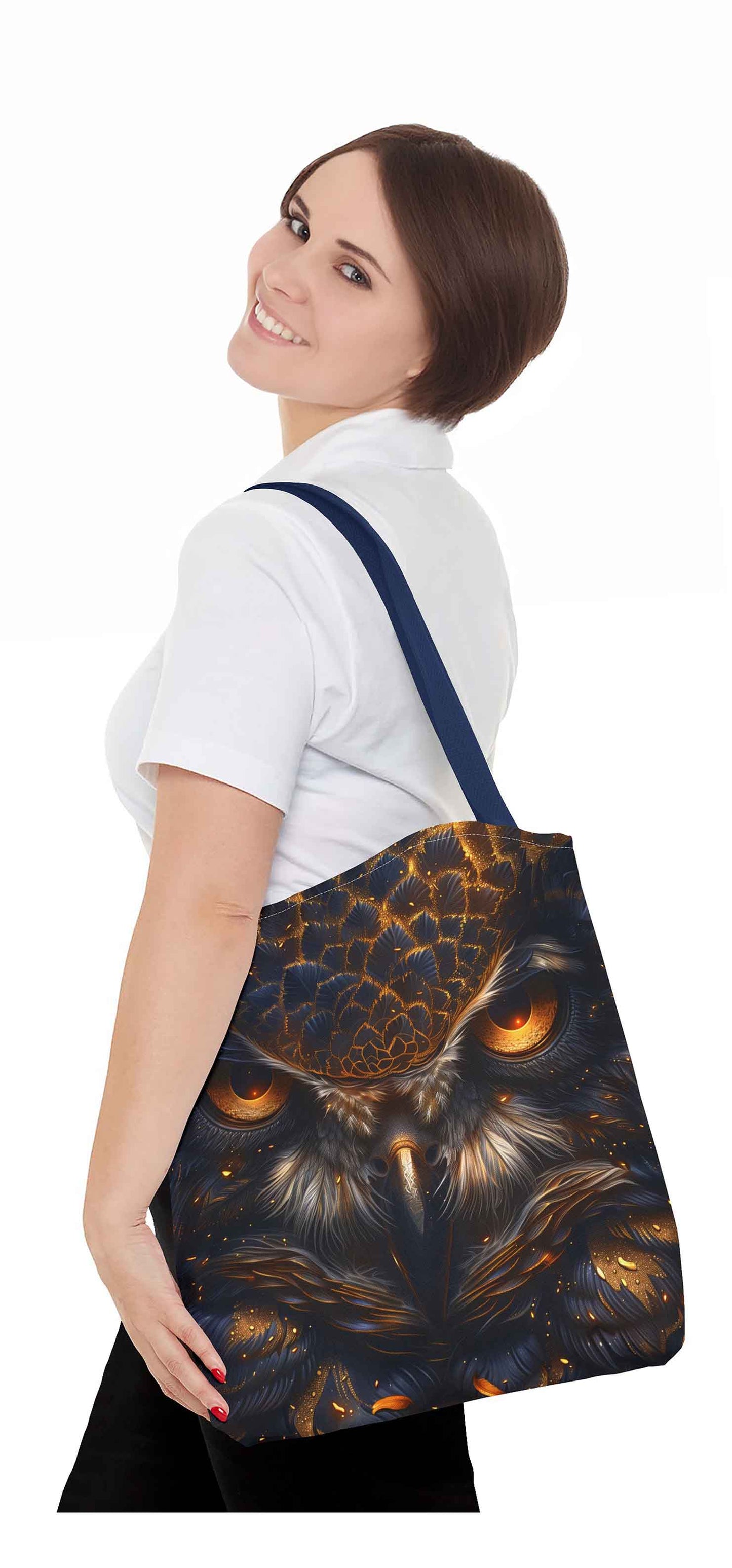 Enigmatic Owl Tote Bag