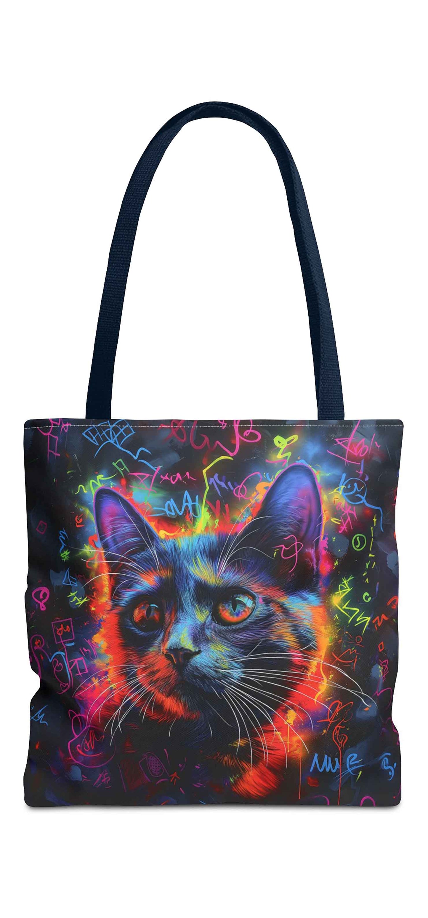 Cat Graffiti Tote Bag