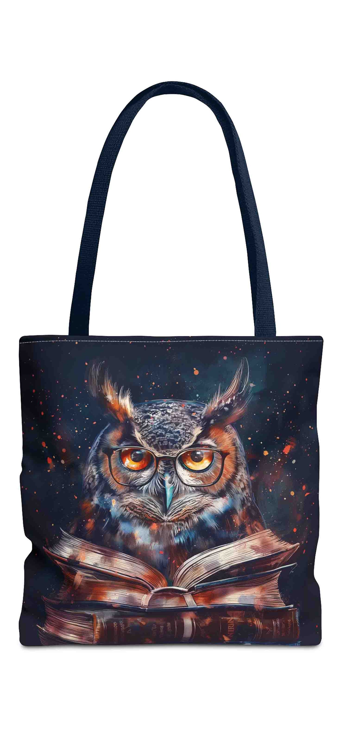 Scholarly Owl Tote Bag