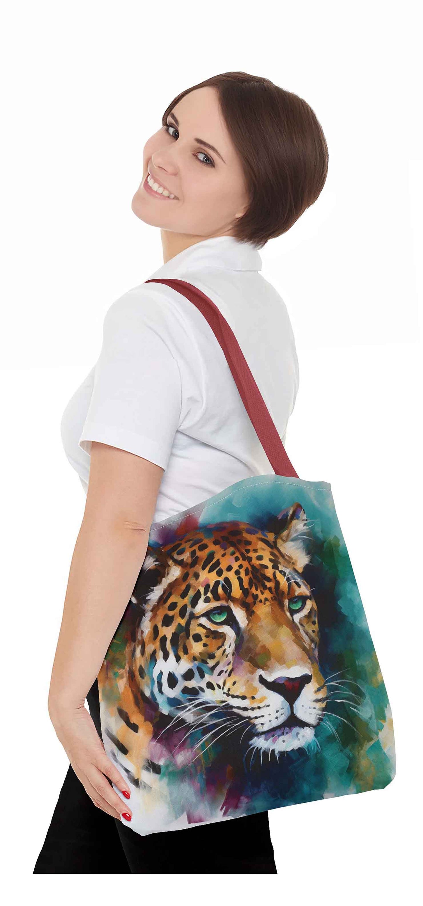 Untamed Beauty Jaguar Tote Bag