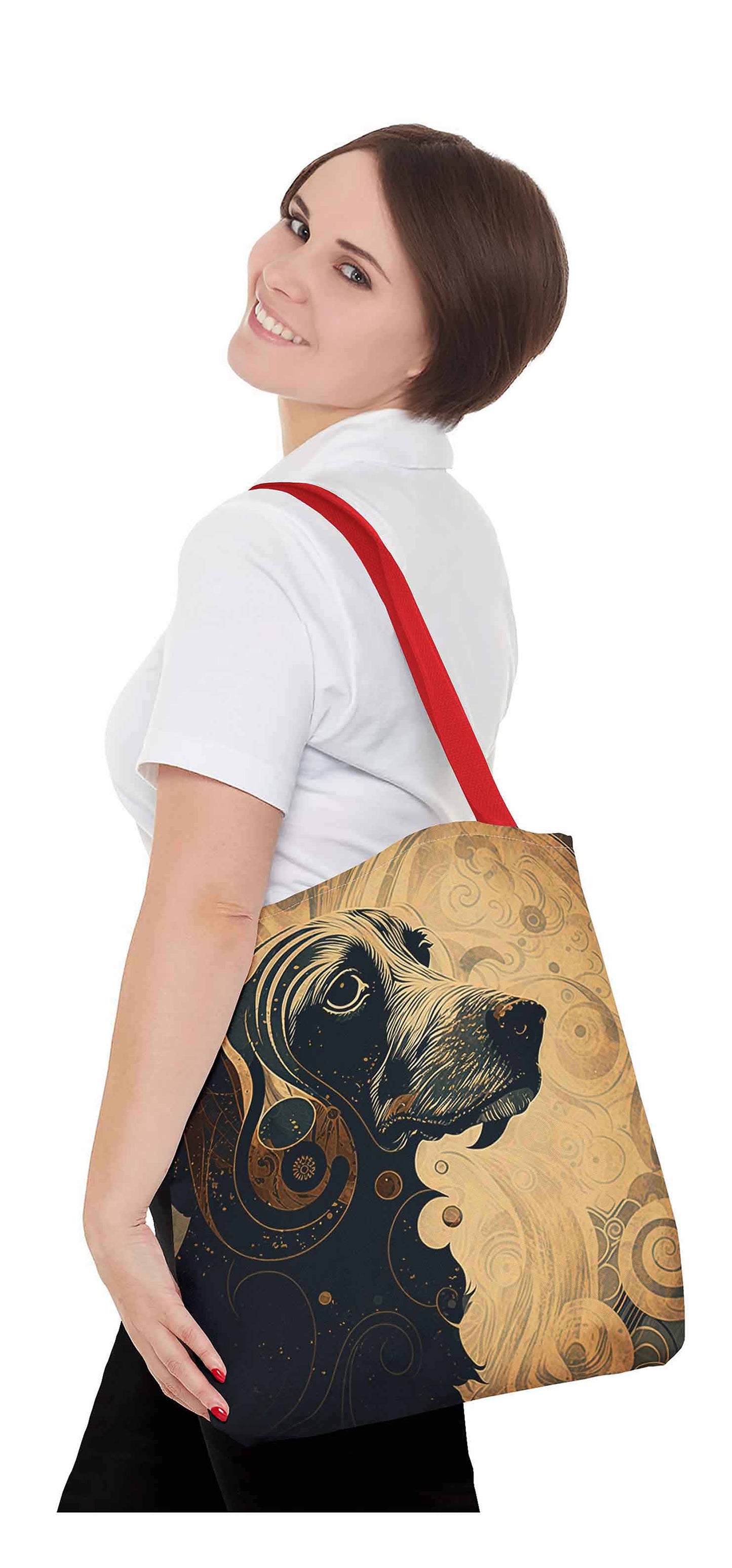 Vintage Dog Tote Bag