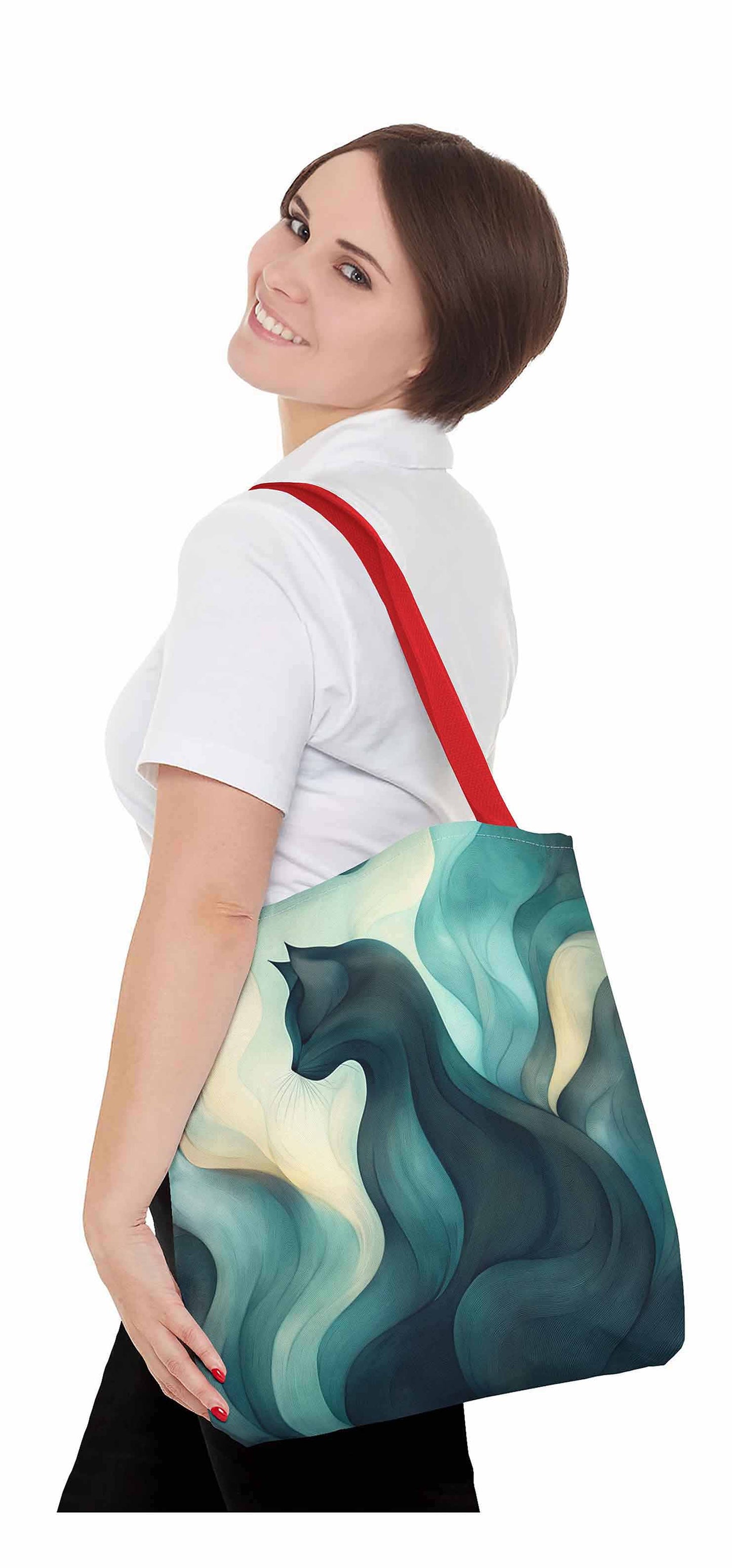 Abstract Cat Art Tote Bag