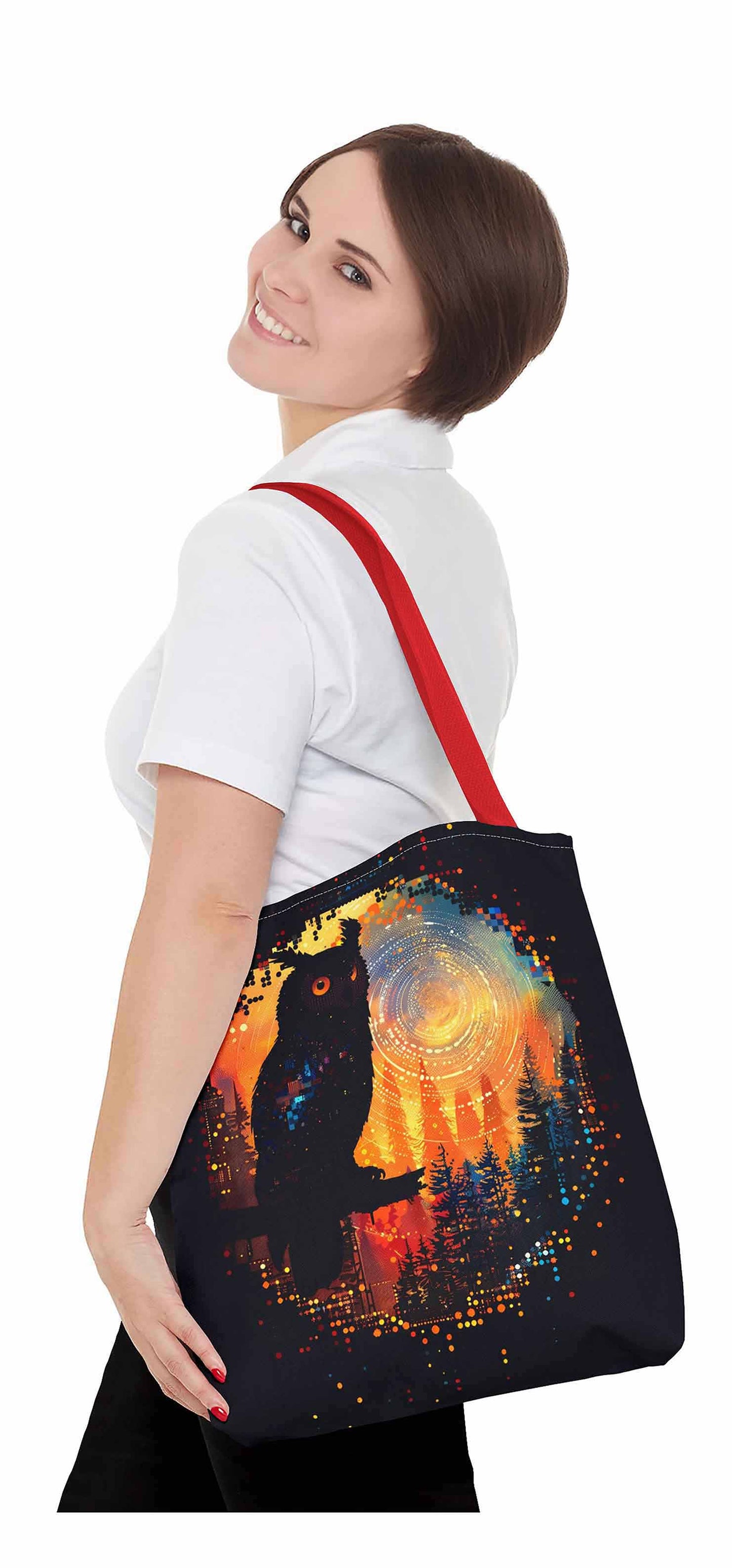 Twilight Owl Tote Bag