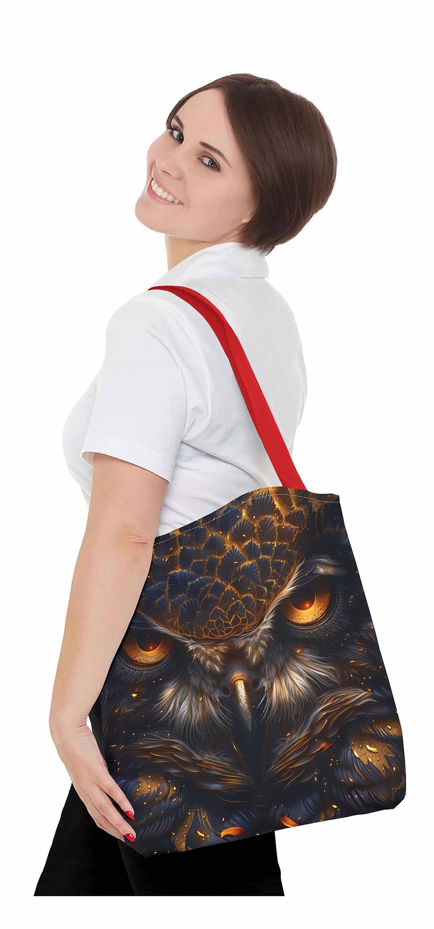 Enigmatic Owl Tote Bag